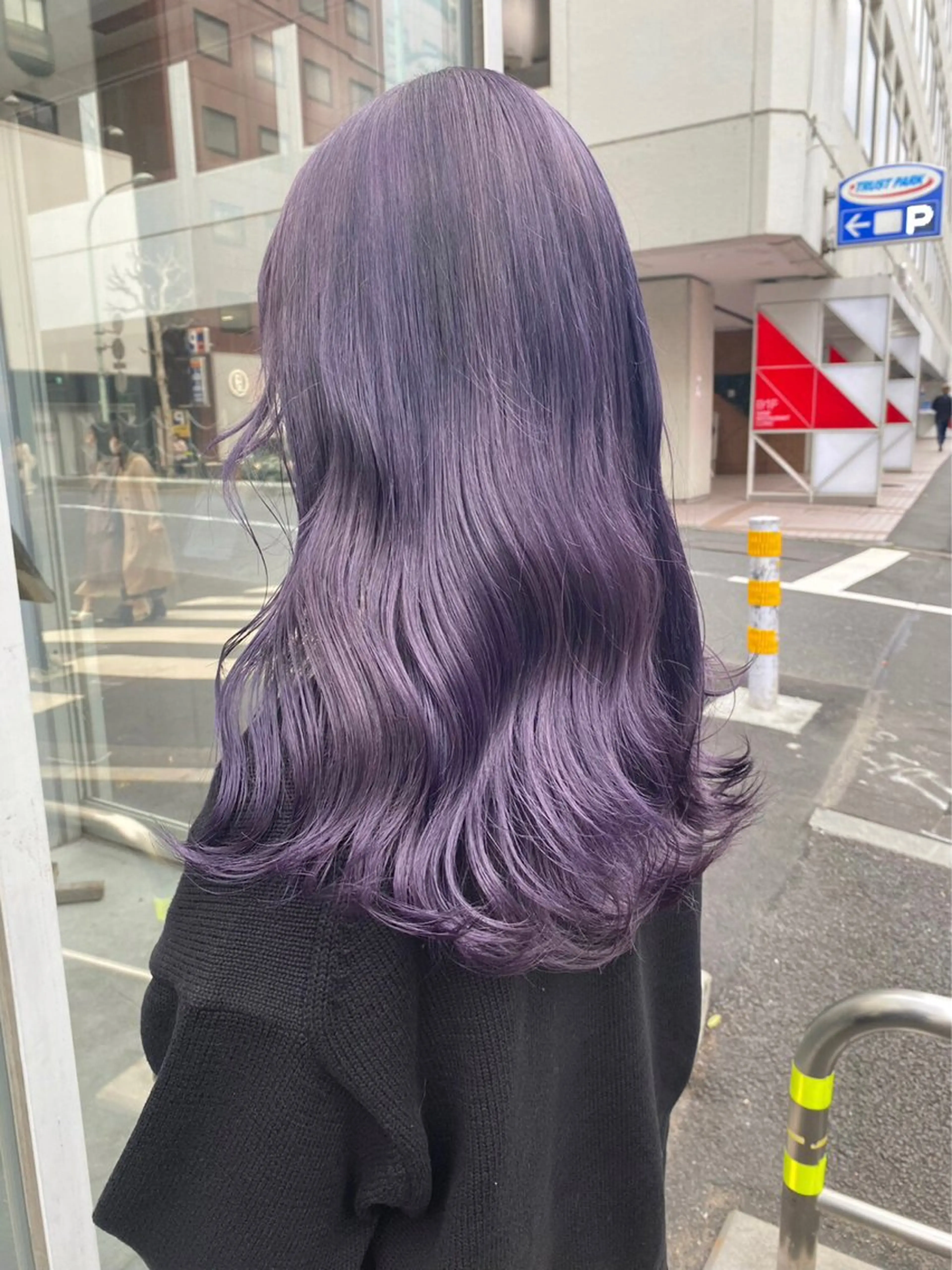 ロング カラー ヘアアレンジ ヘアカラー トリートメント ヘッドスパ ヘアセット 公式🎠LAND 池袋店🎠のヘアスタイル