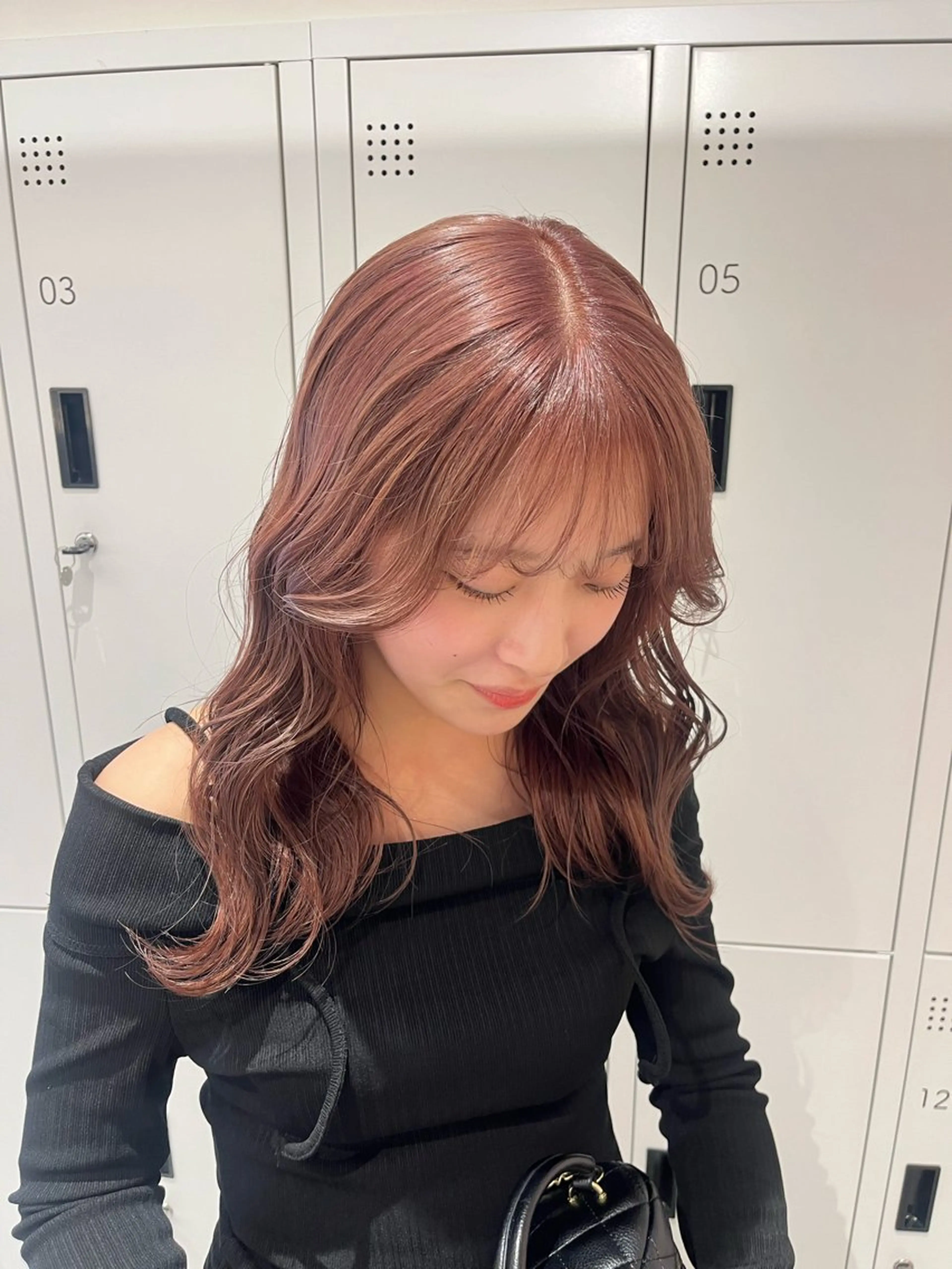 ロング カラー みう/仙台/暖色/ 艶髪/顔周りカット/のヘアスタイル