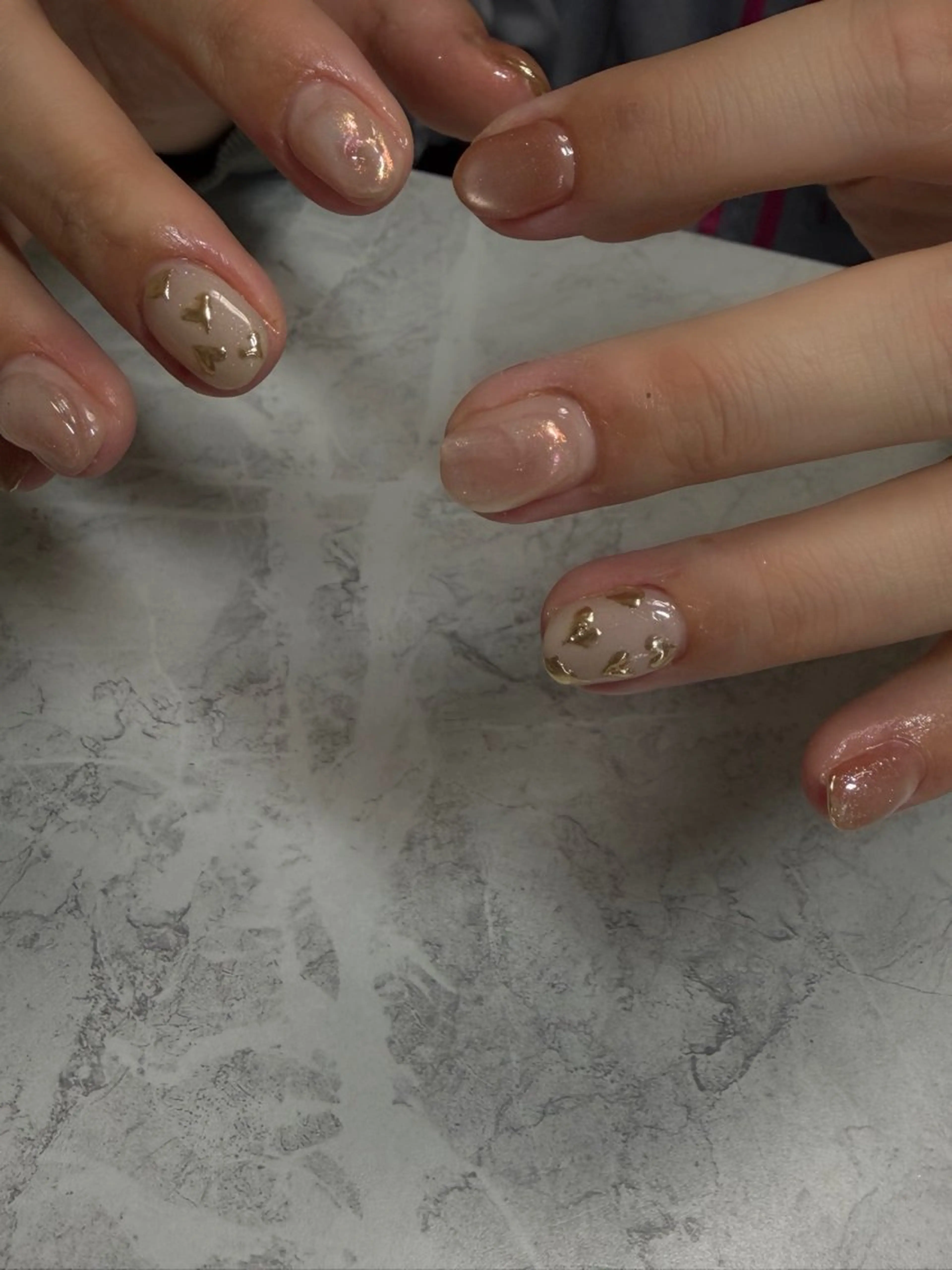 ネイル マグネットネイル 持ち込み ハンドネイル gluck sakiのネイルデザイン