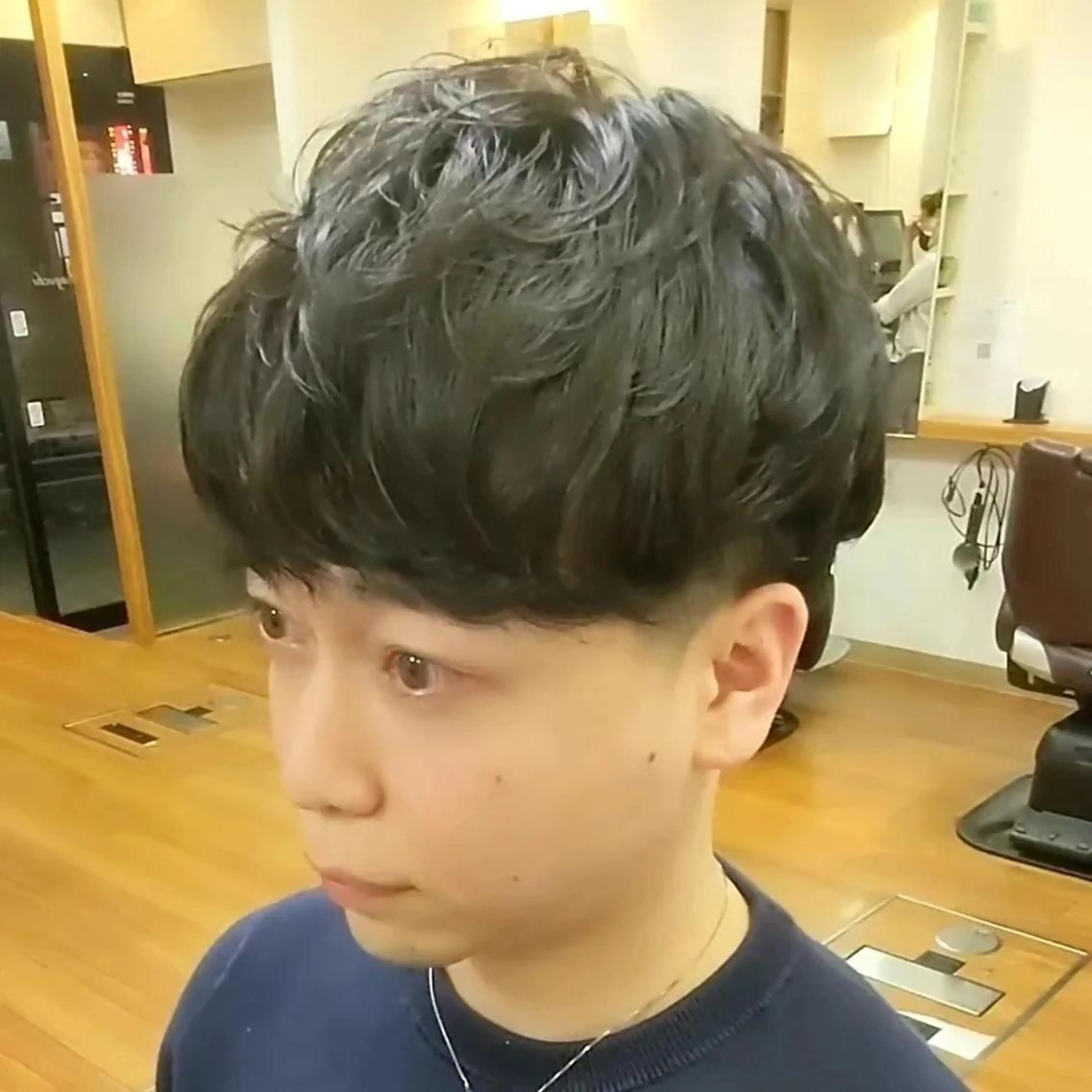 ショート パーマ メンズ メンズパーマ カット パーマ 🏝川津瑛二🧖‍♀ 極上パーマ＆カラー⭕のエステ・リラクイメージ