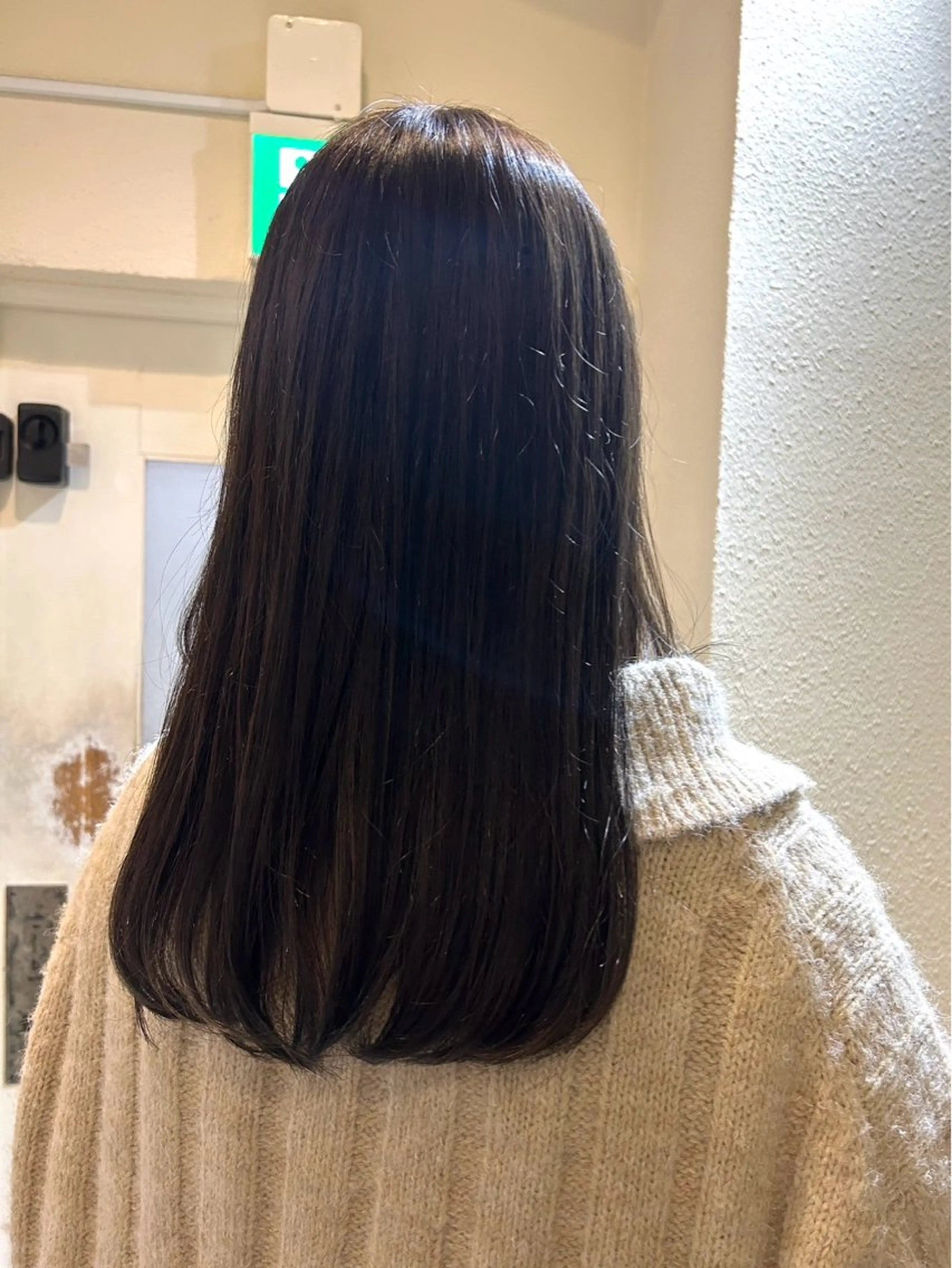 ワンカラー(ロング)&シャンプーブロー込みの写真