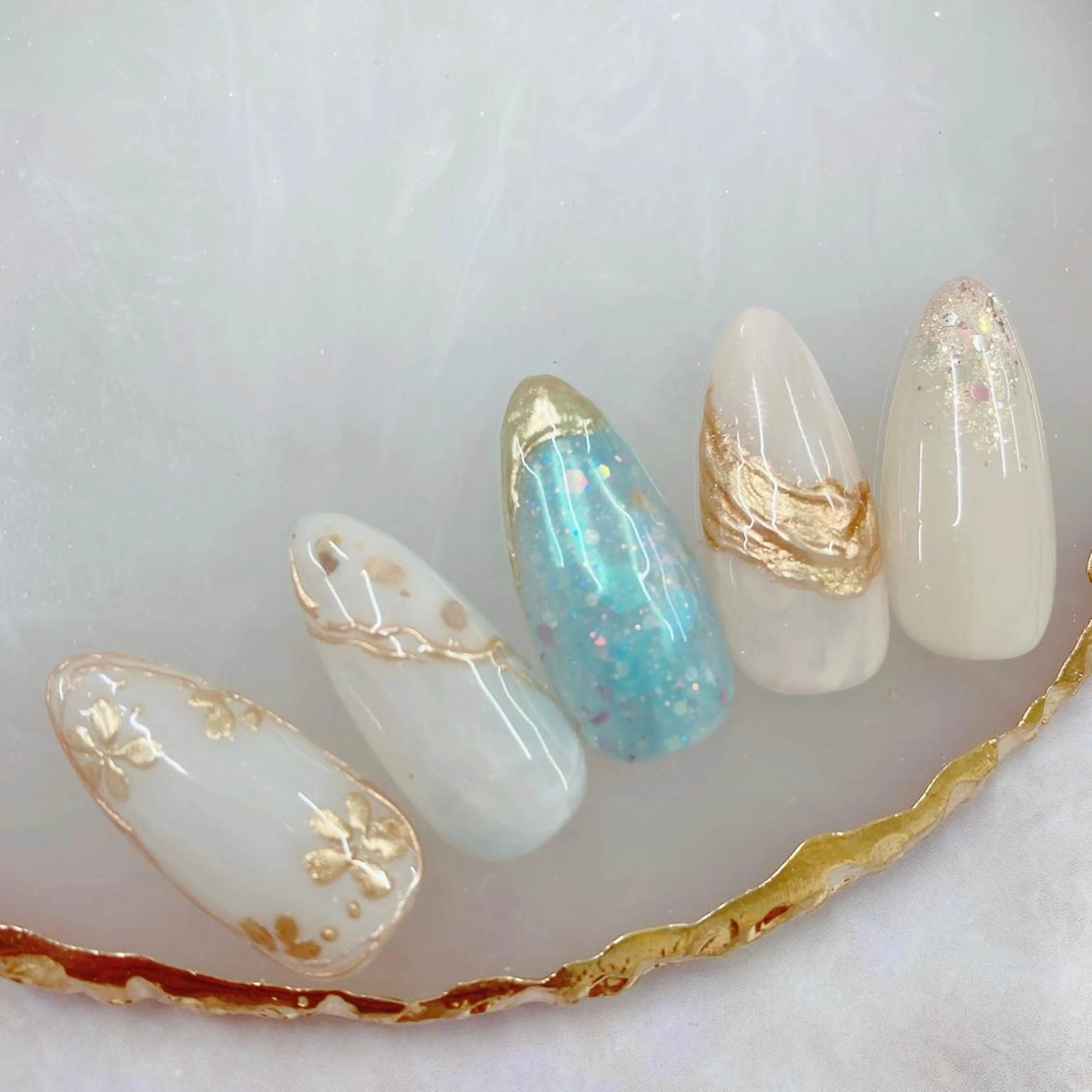 ロング Monica nails/福島のネイルデザイン