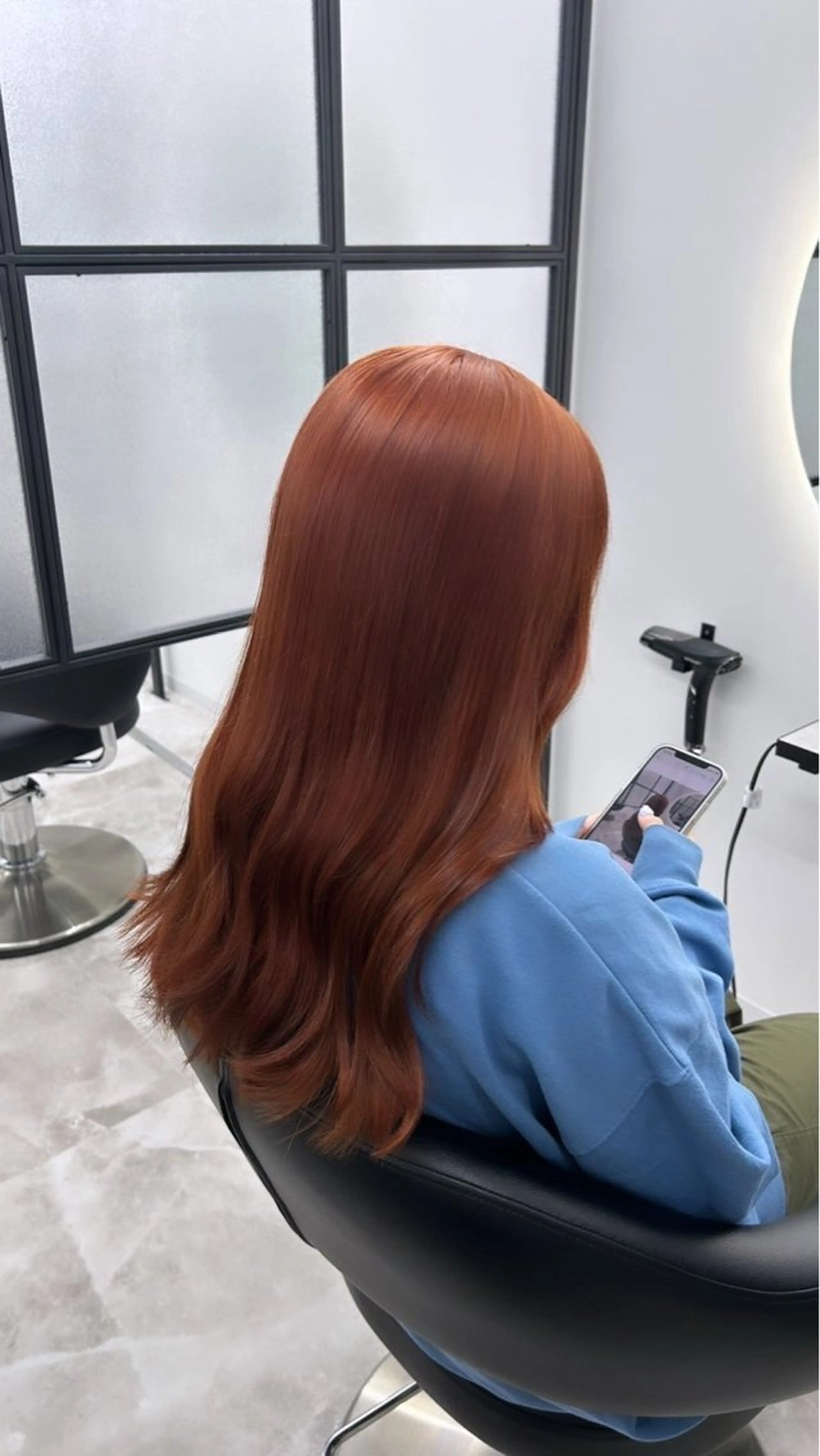 セミロング ヘアカラー ✨パーマ×ハイトーン Futo✨のヘアスタイル