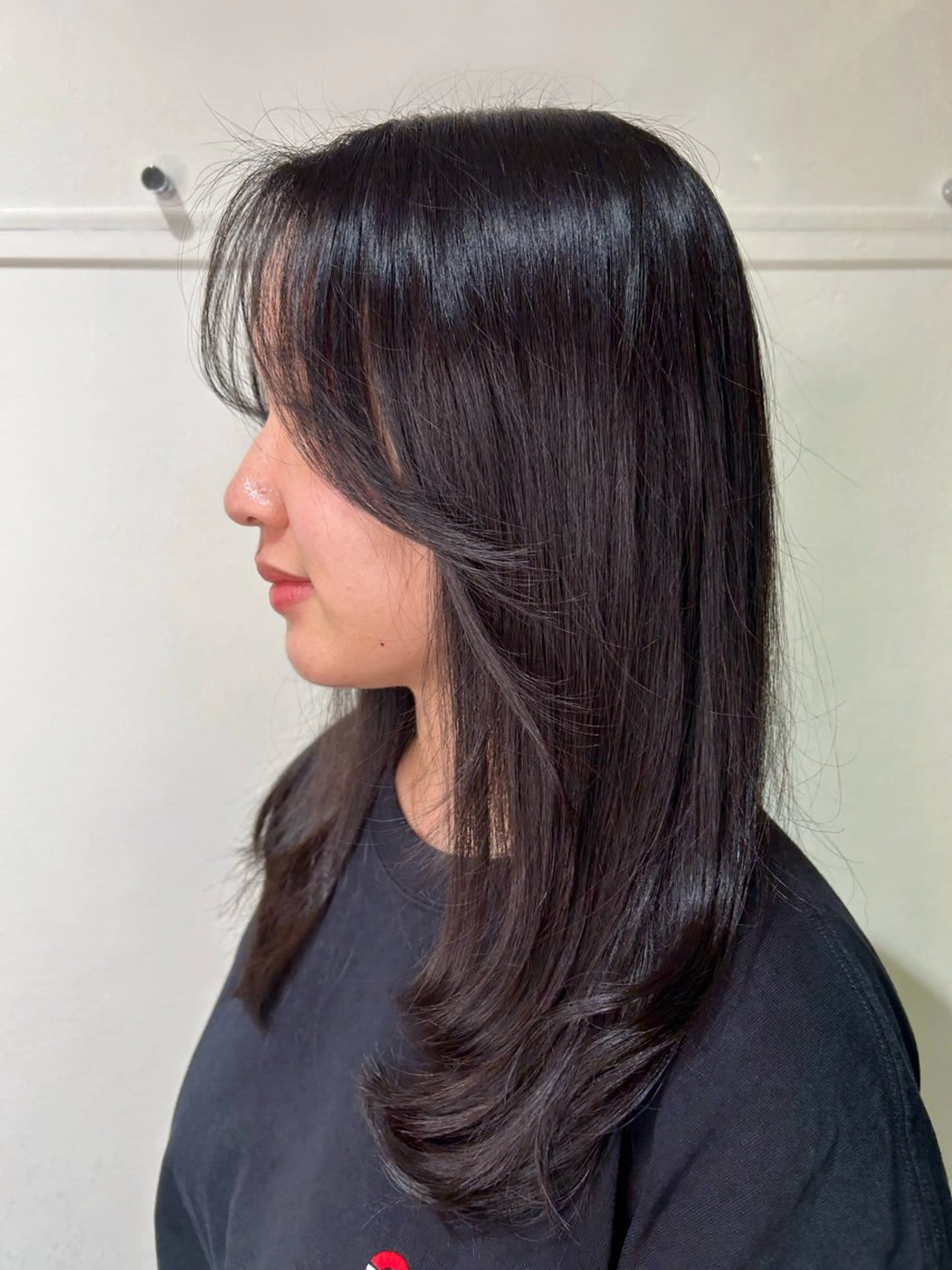セミロング later登戸所属・中島 芽生のヘアスタイル