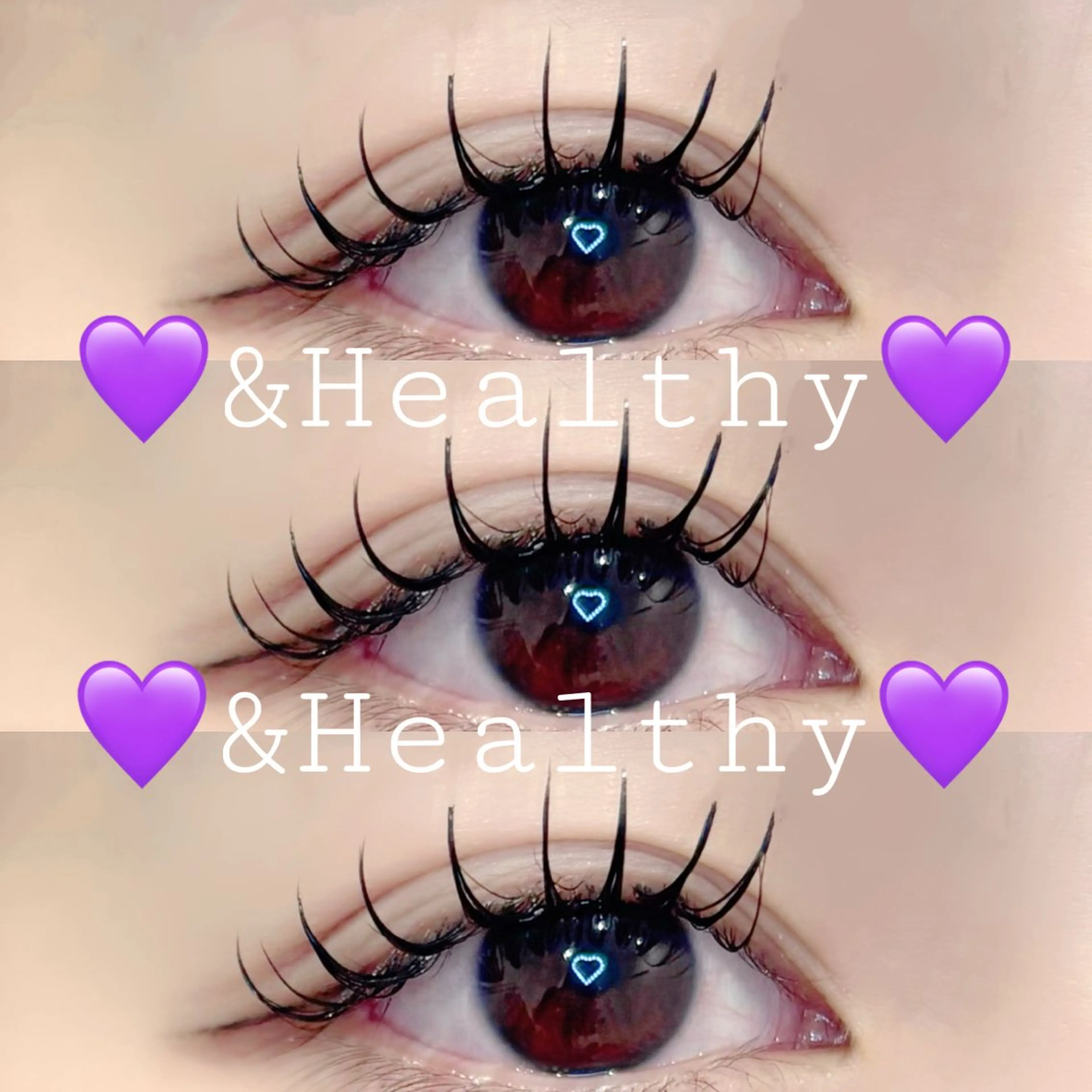 💜&healthy【フラットラッシュ60本】💜の写真