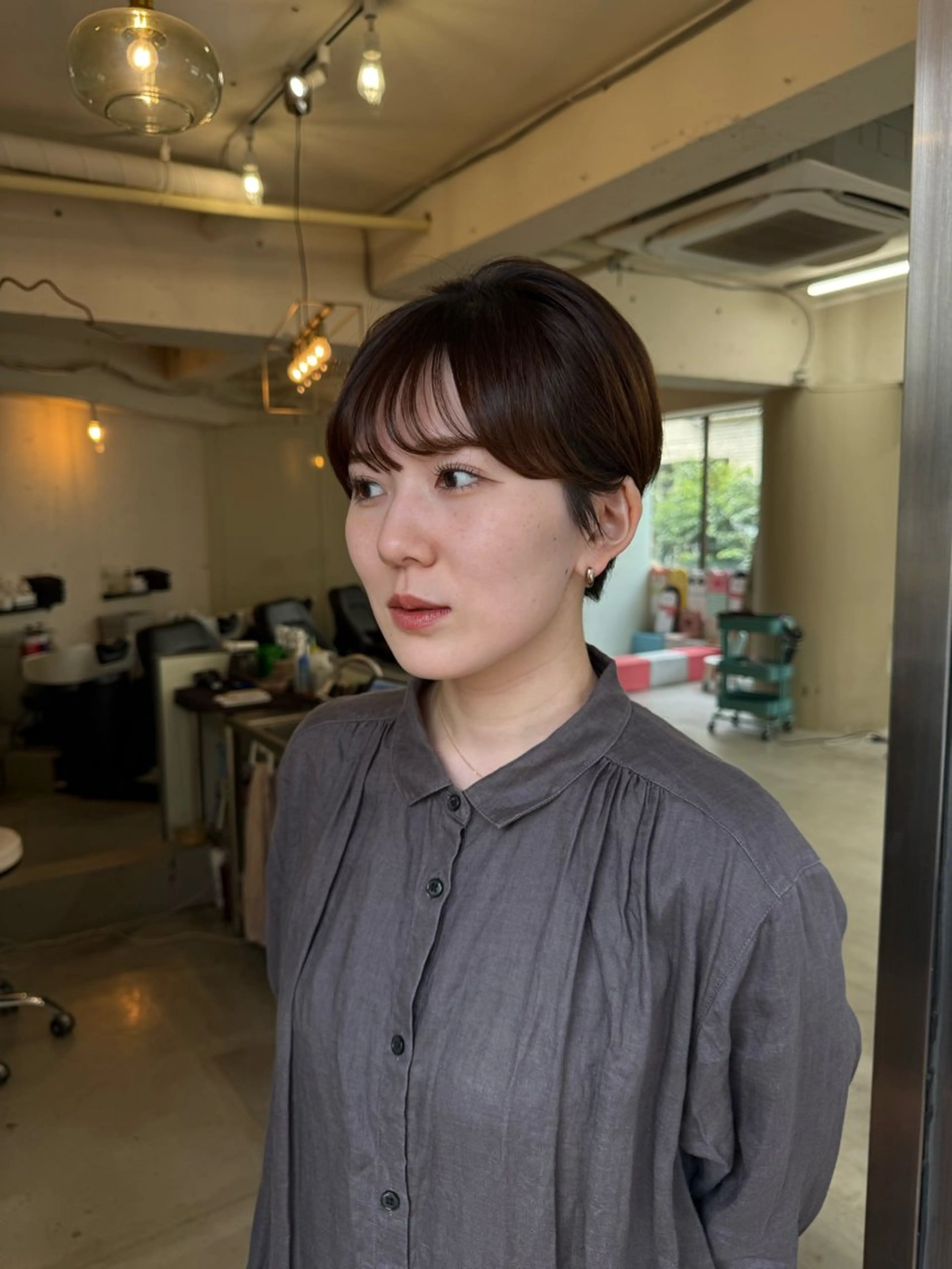 ショート カラー ショートヘア カット pino.【ピノ】所属・pino代表ナガタ ユースケ/荻窪美容室のヘアスタイル