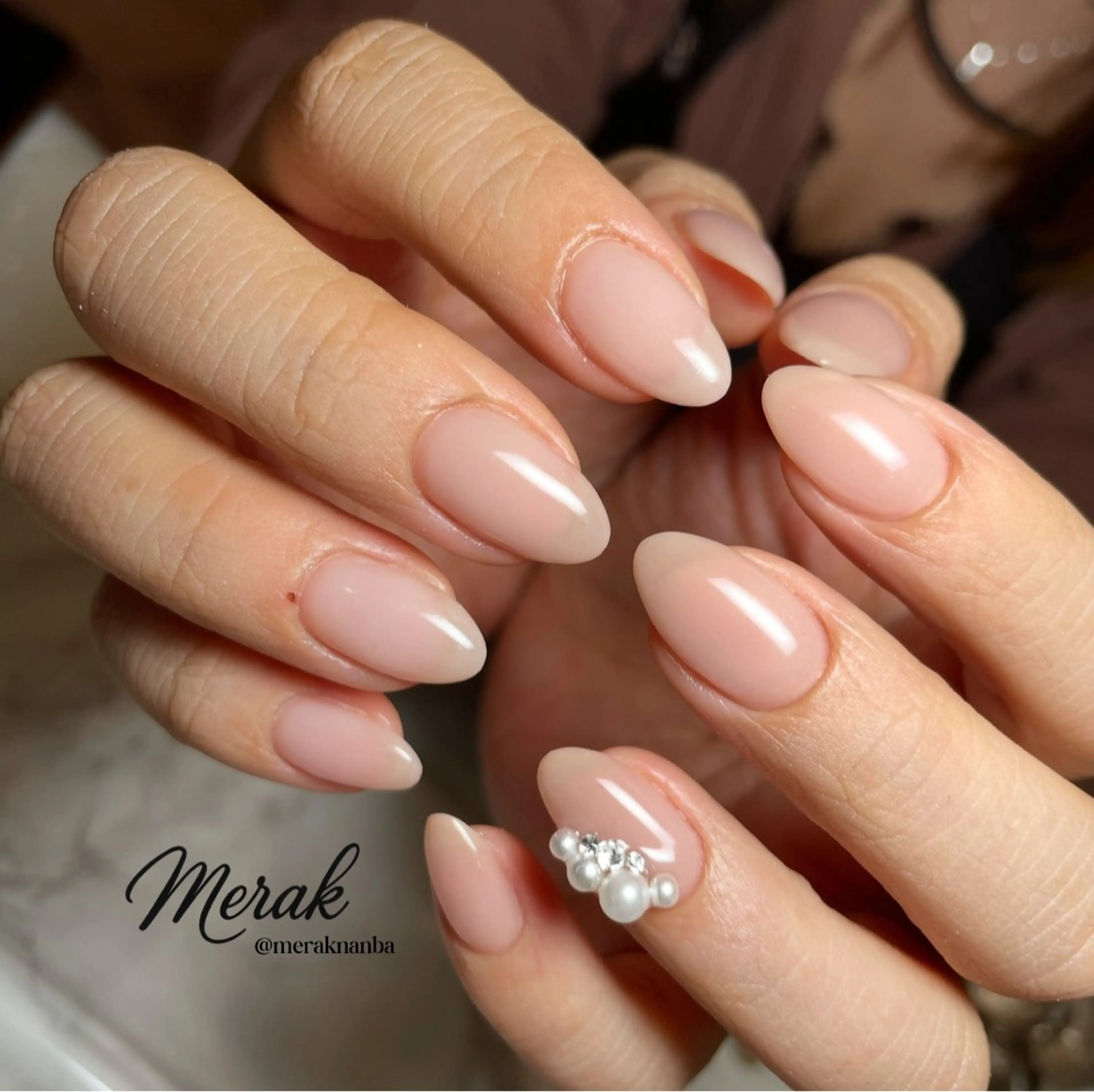 【NEW OPEN記念】オフ無料☆ジェルネイル★ミラーワンカラー¥6000の写真