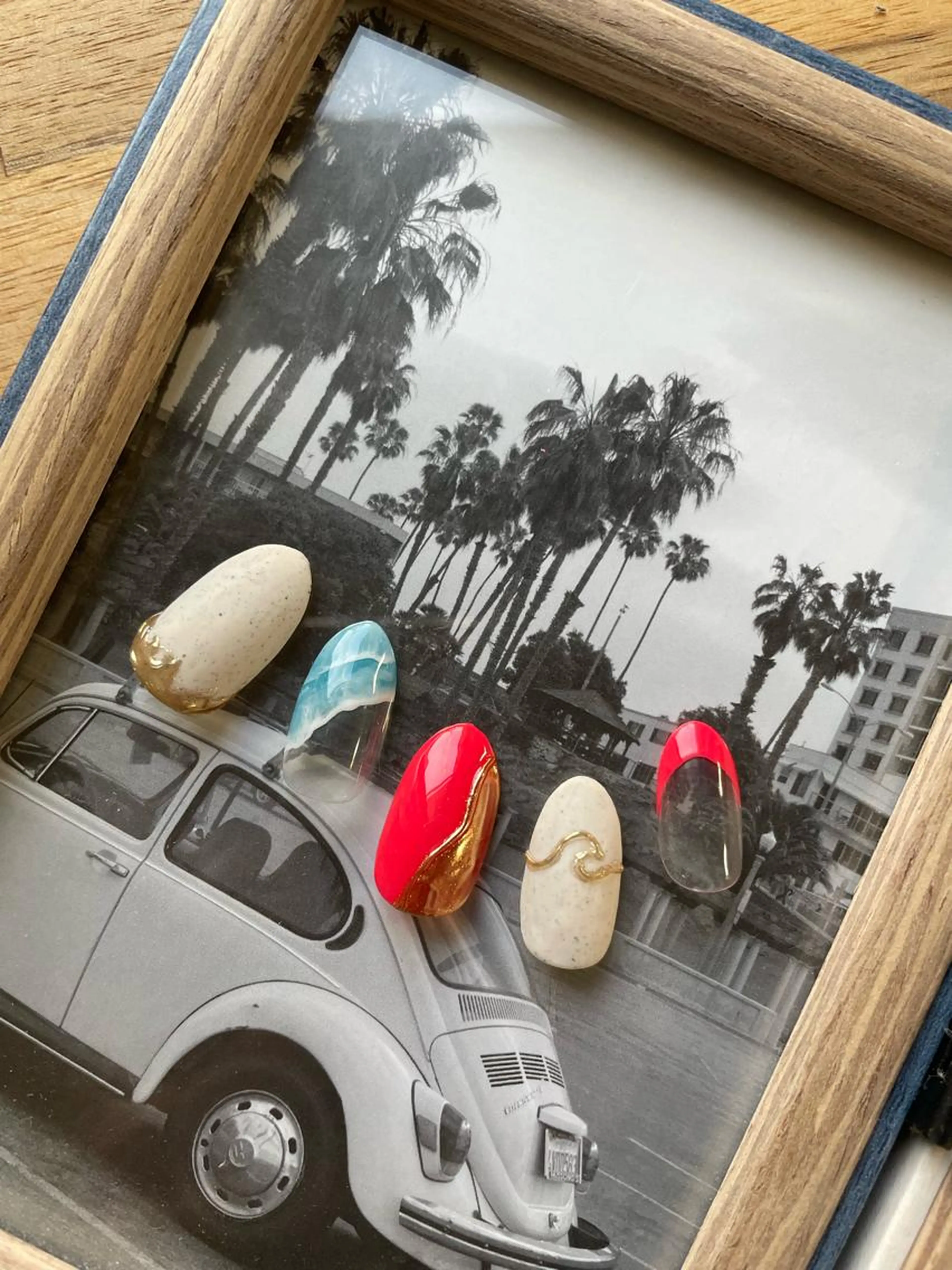 定額nail 7000円コース(オフ込み)の写真