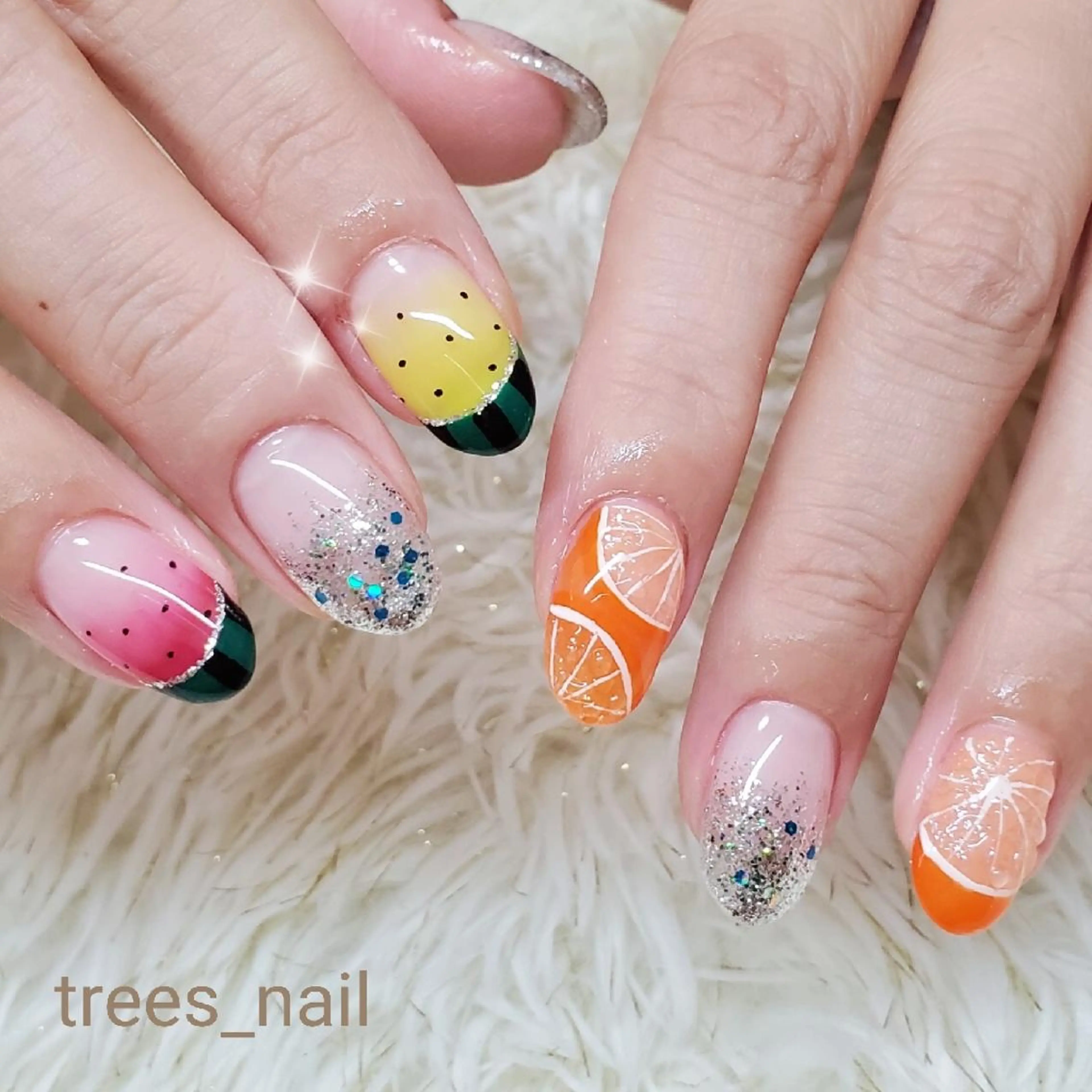 ネイル trees_ nailのネイルデザイン