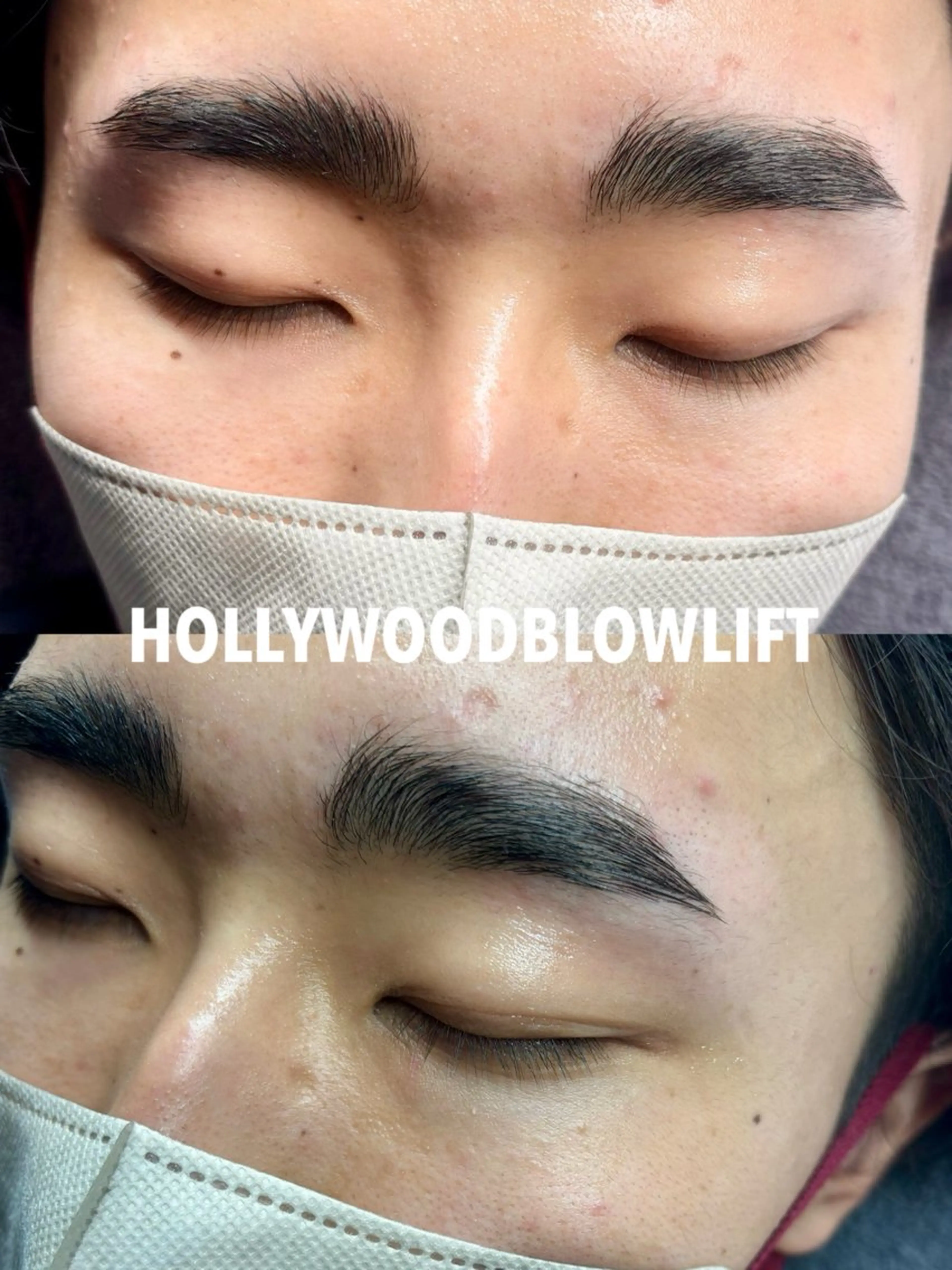 アイブロウ ハリウッドブロウリフト メンズアイブロウ 眉毛ワックス脱毛 ワックス脱毛 その他(アイブロウ) MIKA ♡のネイルデザイン