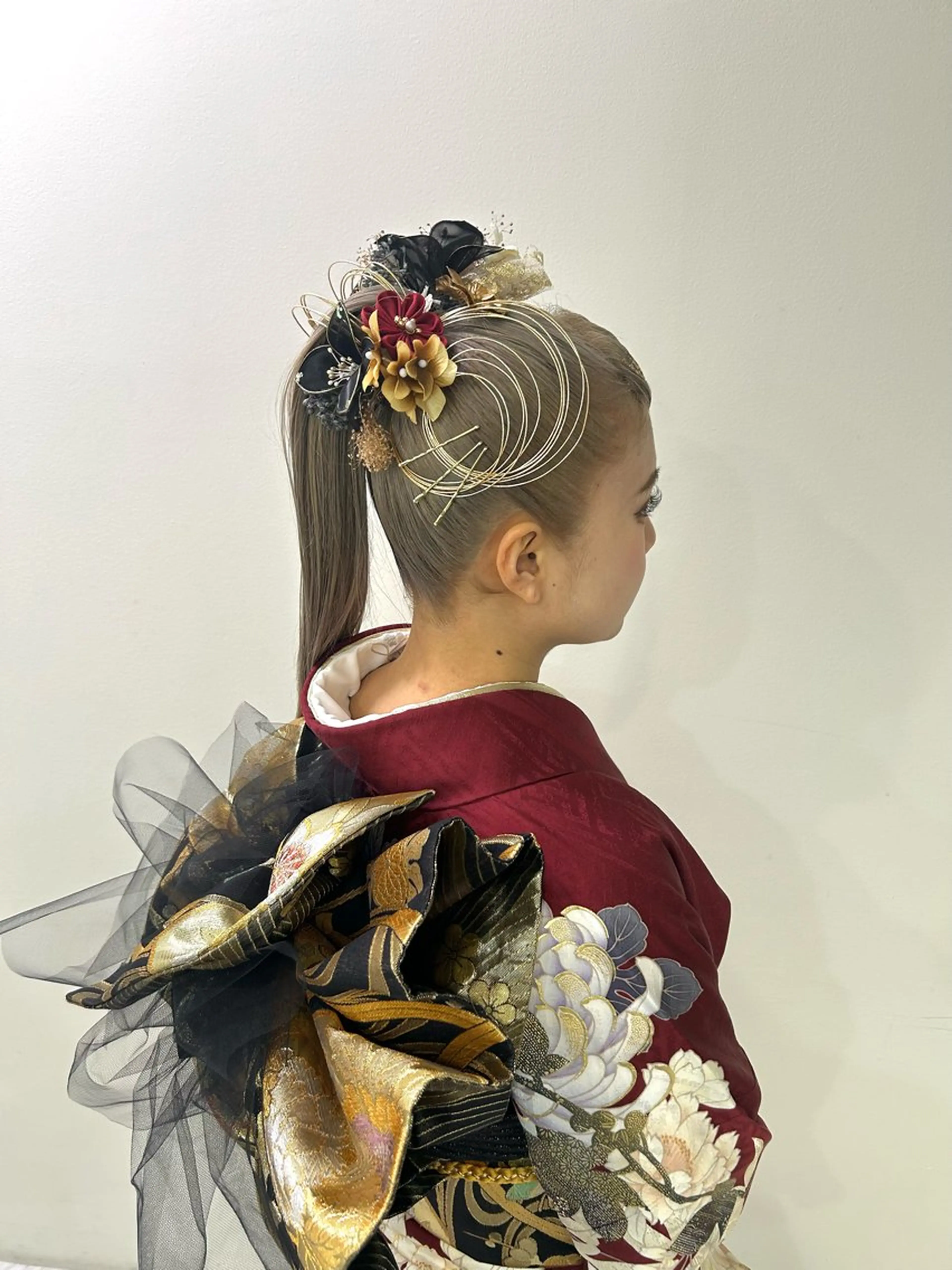 ヘアアレンジ 成人式 似合わせヘア/透明感 カラー/ Rioのヘアスタイル