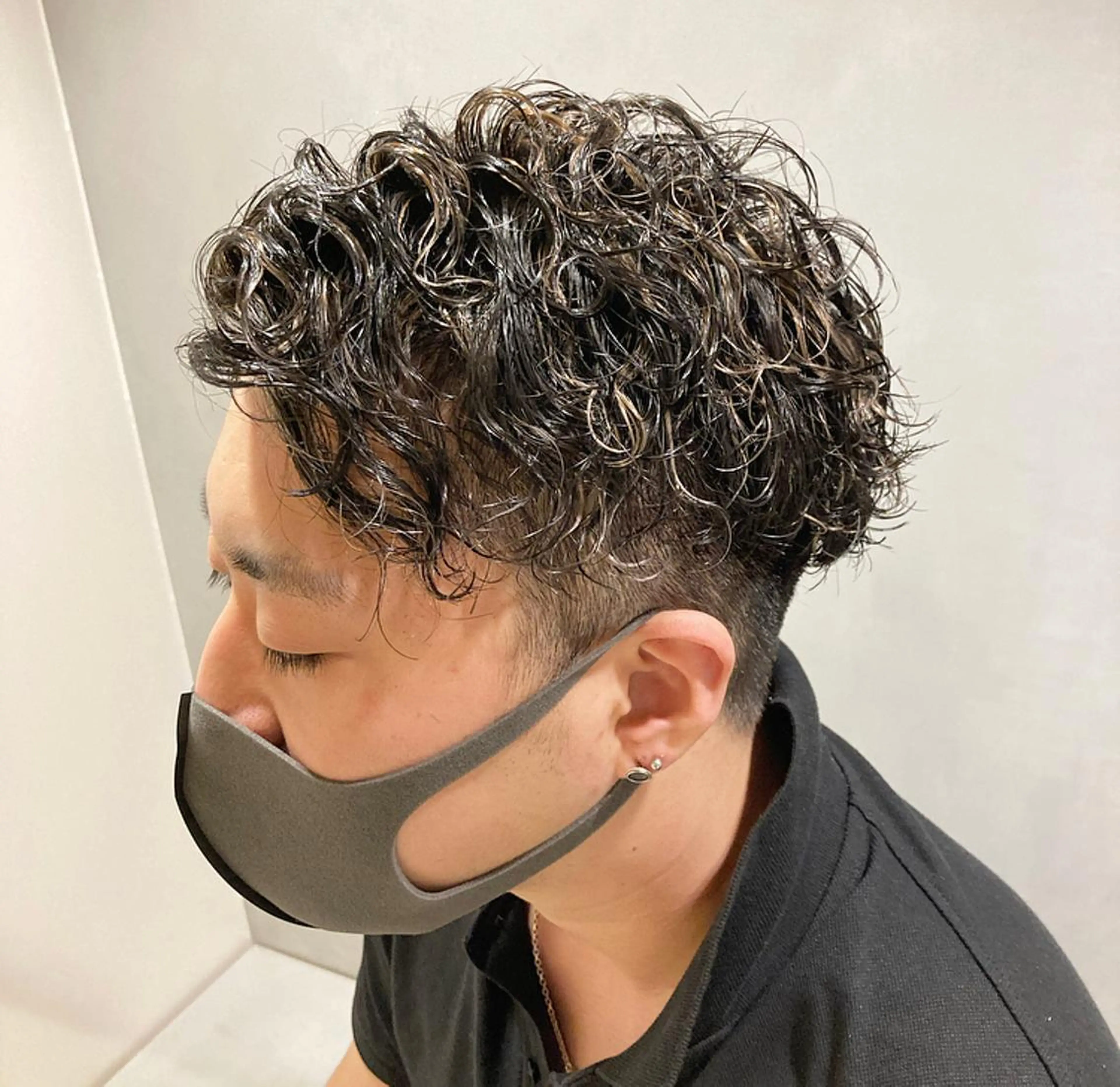 メンズ カット パーマ メンズ特化 TAKUYAのヘアスタイル