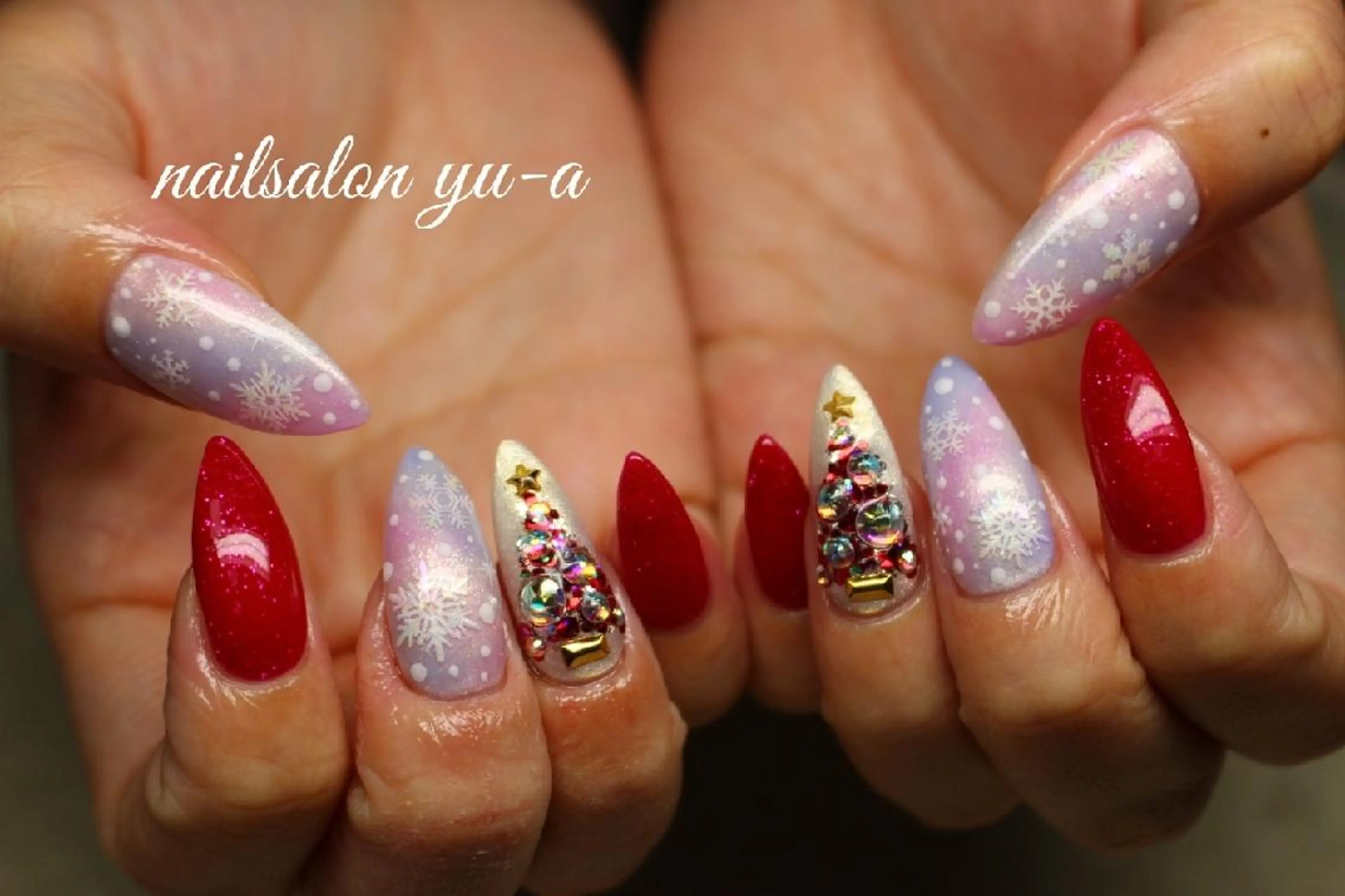 ネイル ハンドネイル yu-a☆  ネイル ＆ホワイトニングのネイルデザイン