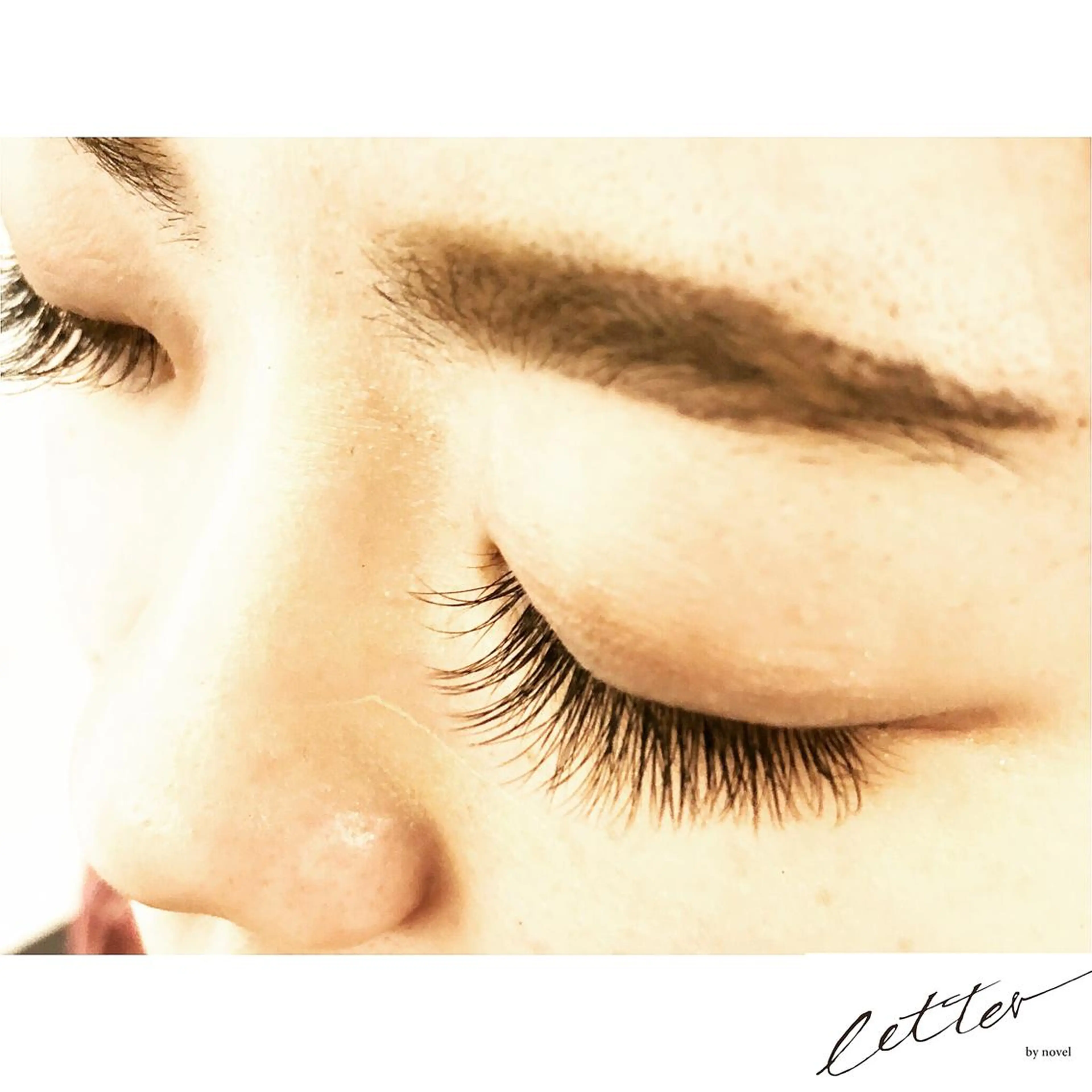 マツエク・マツパ letter bynovelのマツエク・マツパデザイン