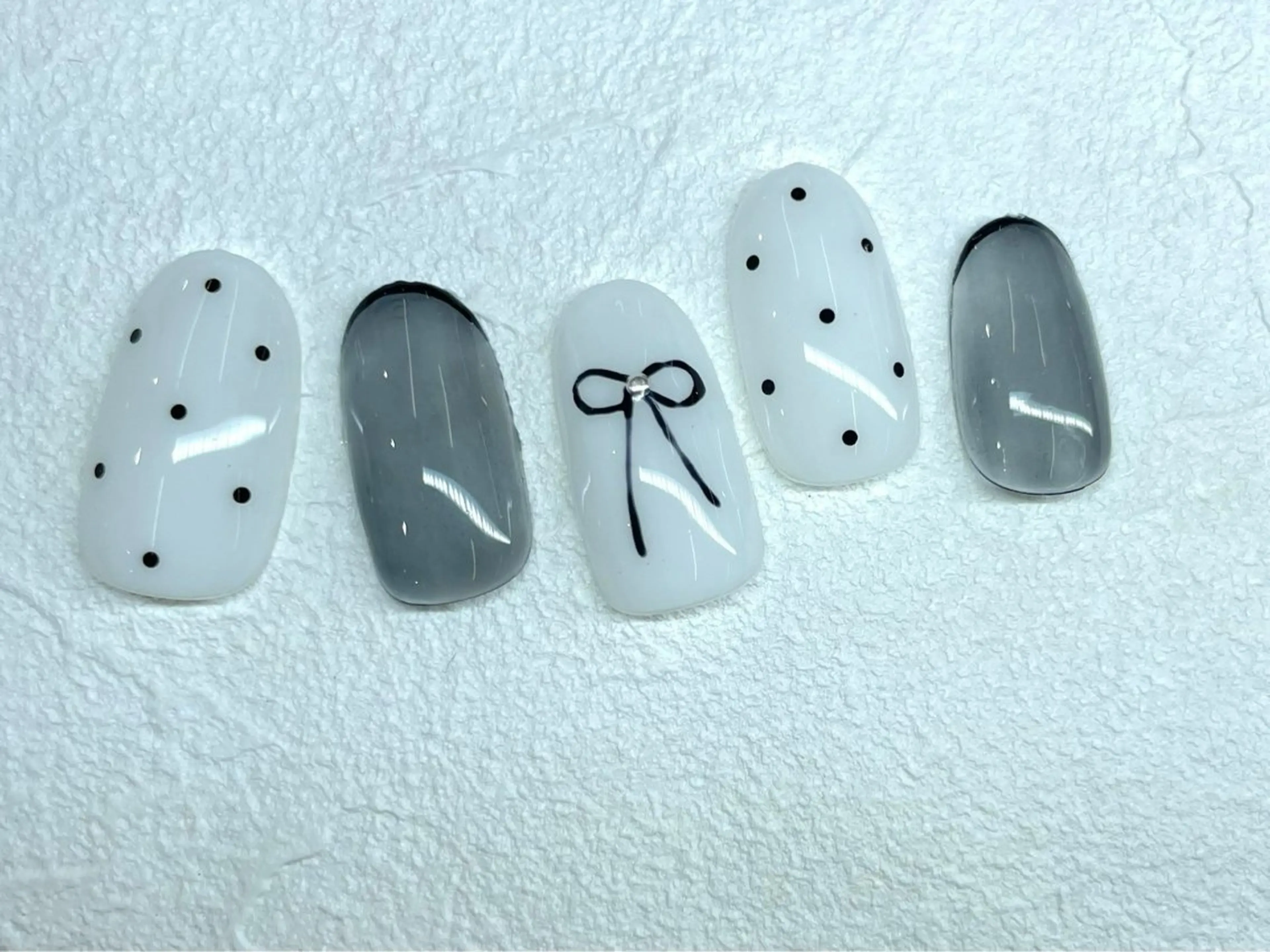 ネイル ⭐︎休業中の練習⭐︎ JNA認定講師髙橋のネイルデザイン