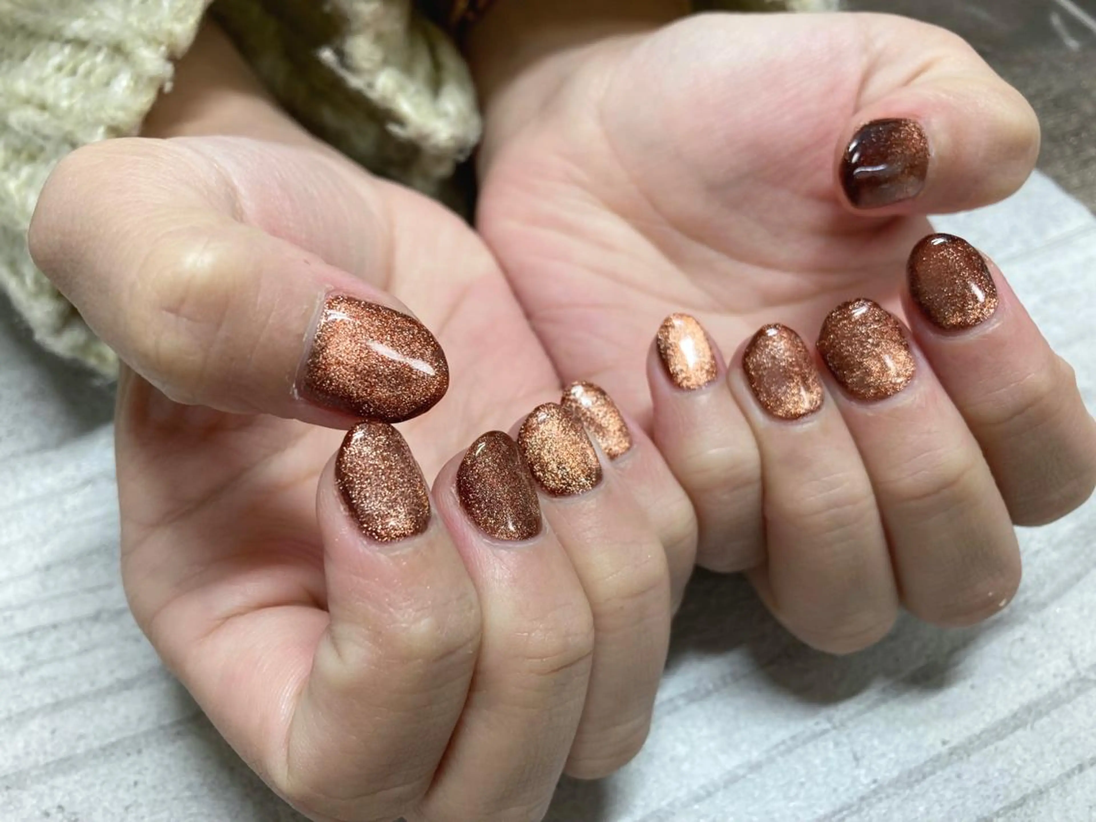 ネイル マグネットネイル Mogu nail 二子玉川のネイルデザイン