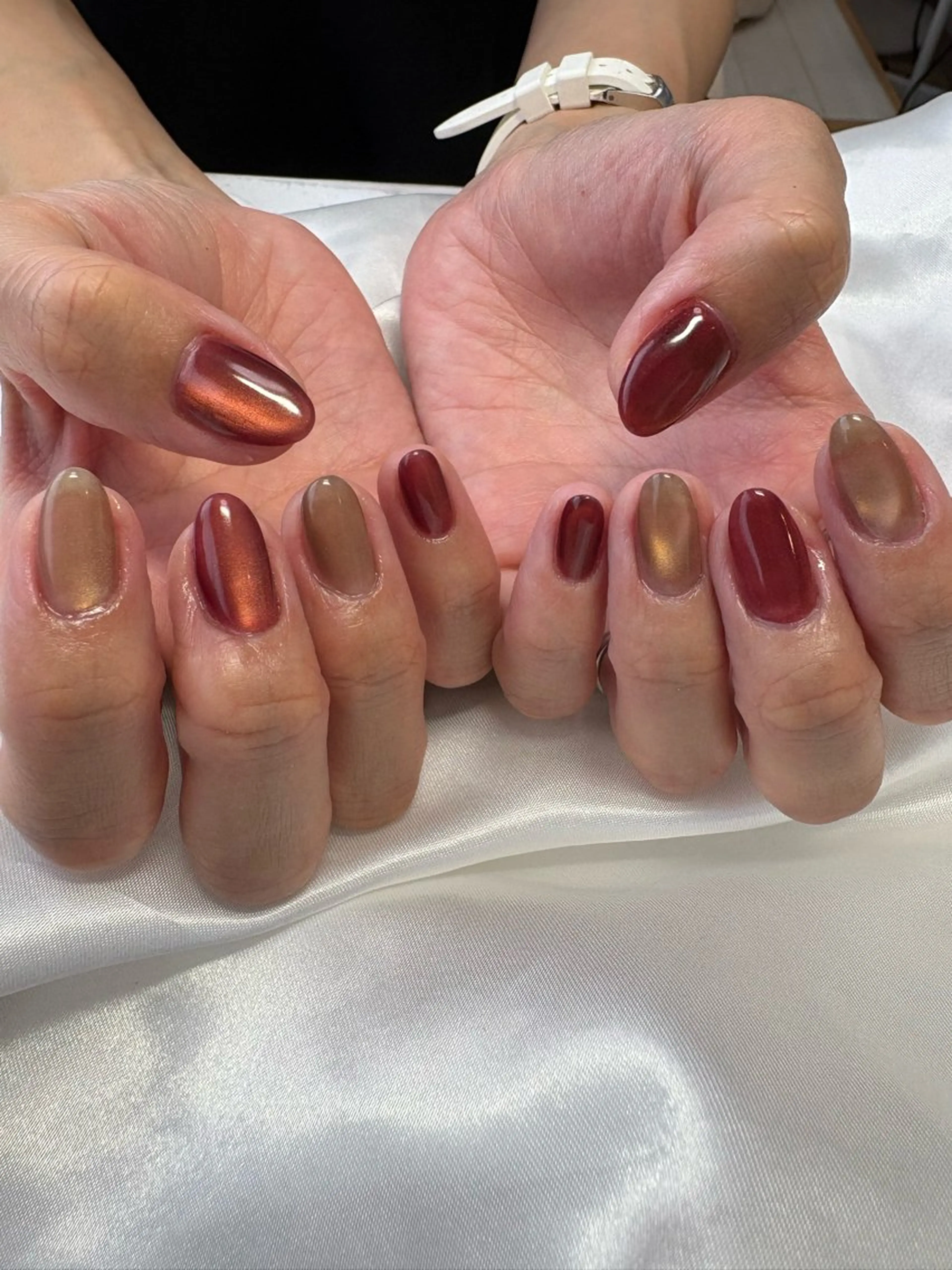 ネイル マグネットネイル ハンドネイル nail ayacaのネイルデザイン