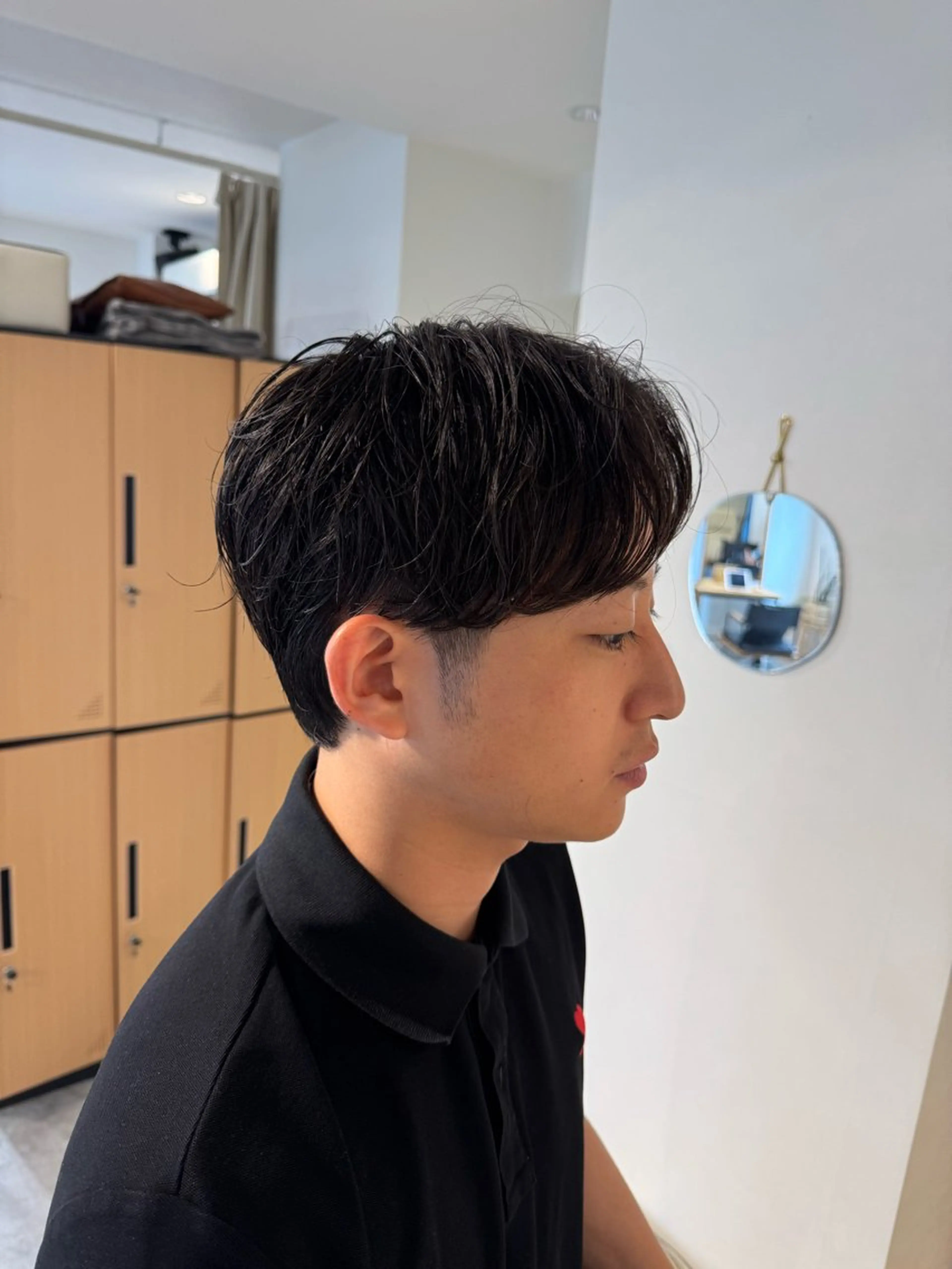 メンズカットの写真