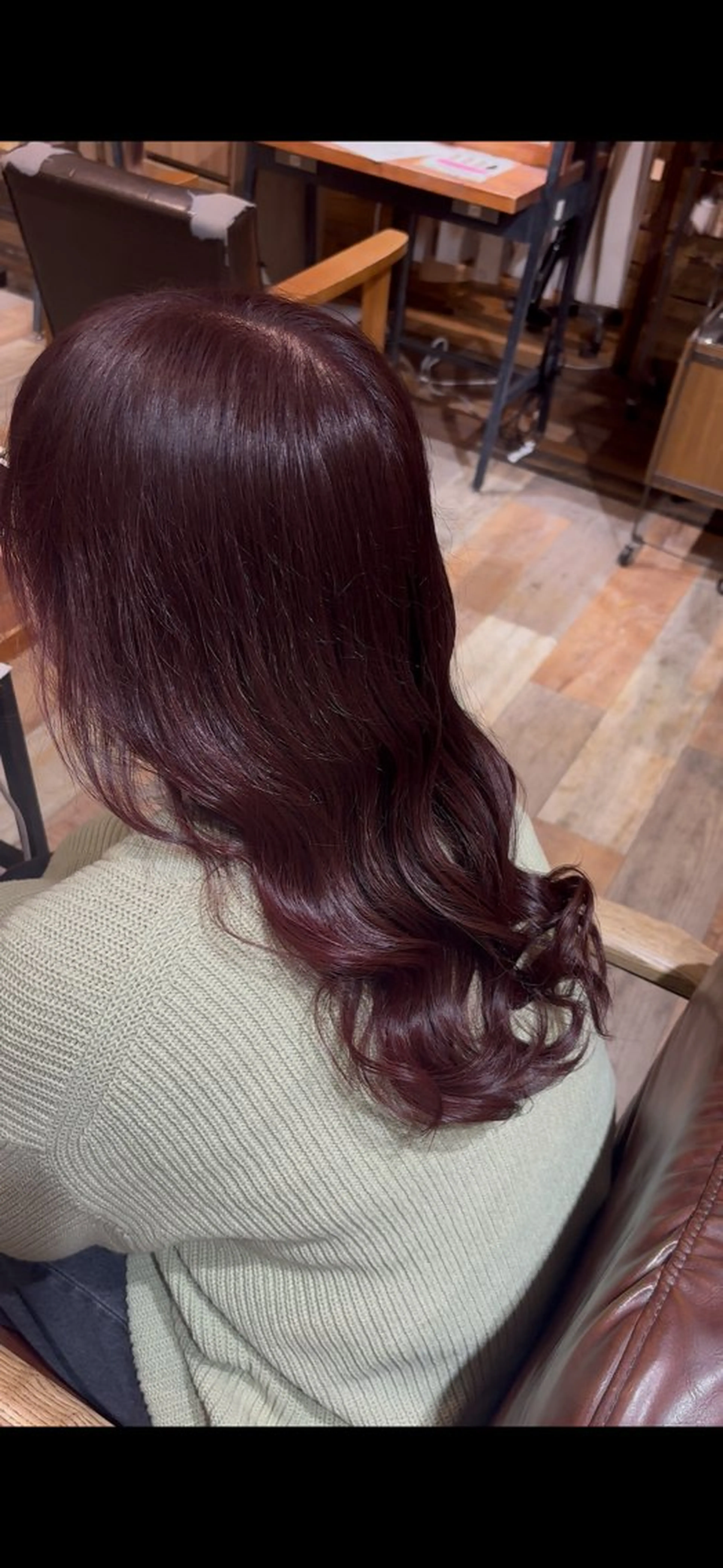 セミロング カラー ヘアカラー エクステ/艶カラー /まつパ🌎はるかのヘアスタイル