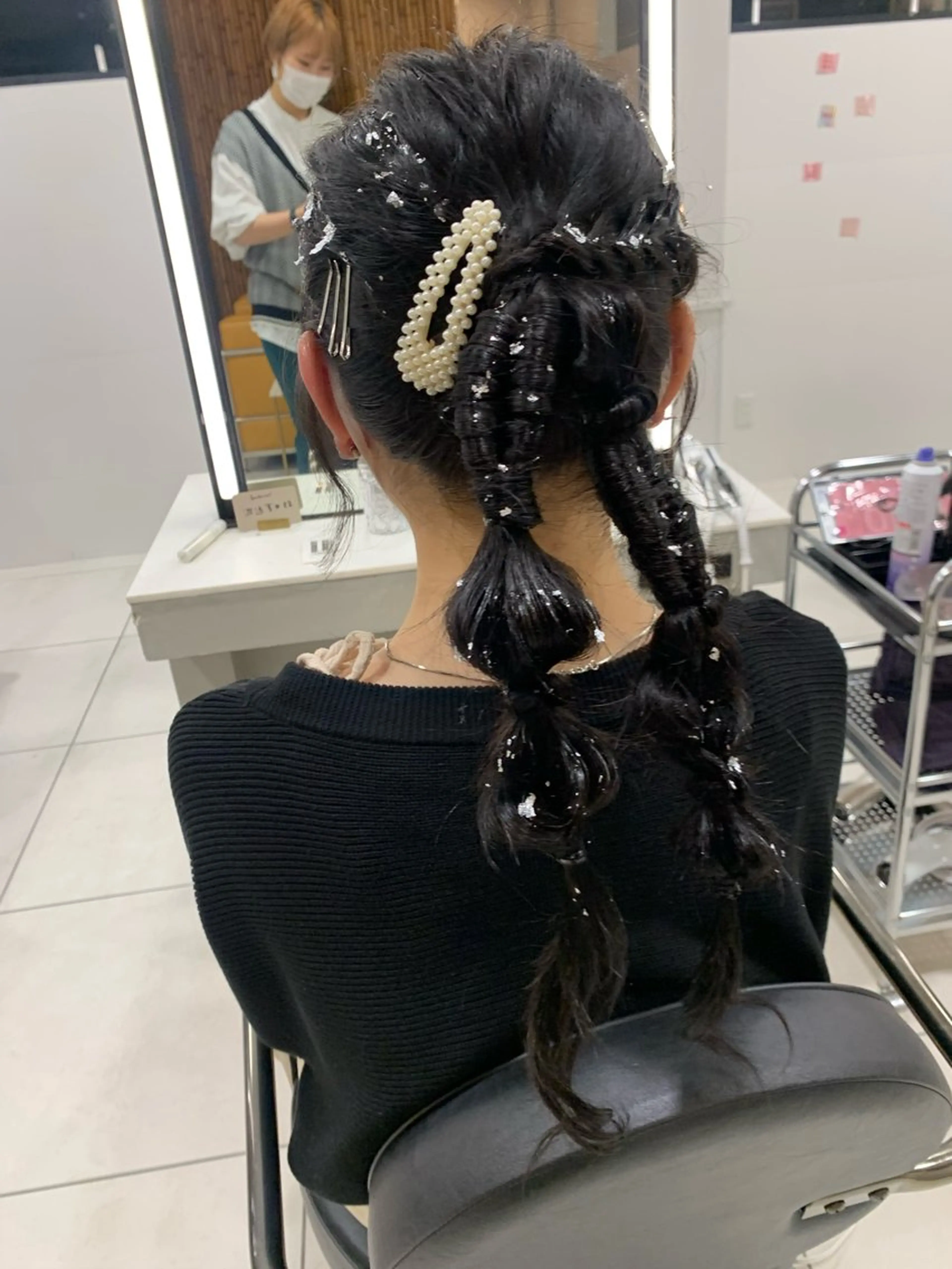 【ヘアセット】ヘアアレンジ結婚式などお呼ばれヘアの写真