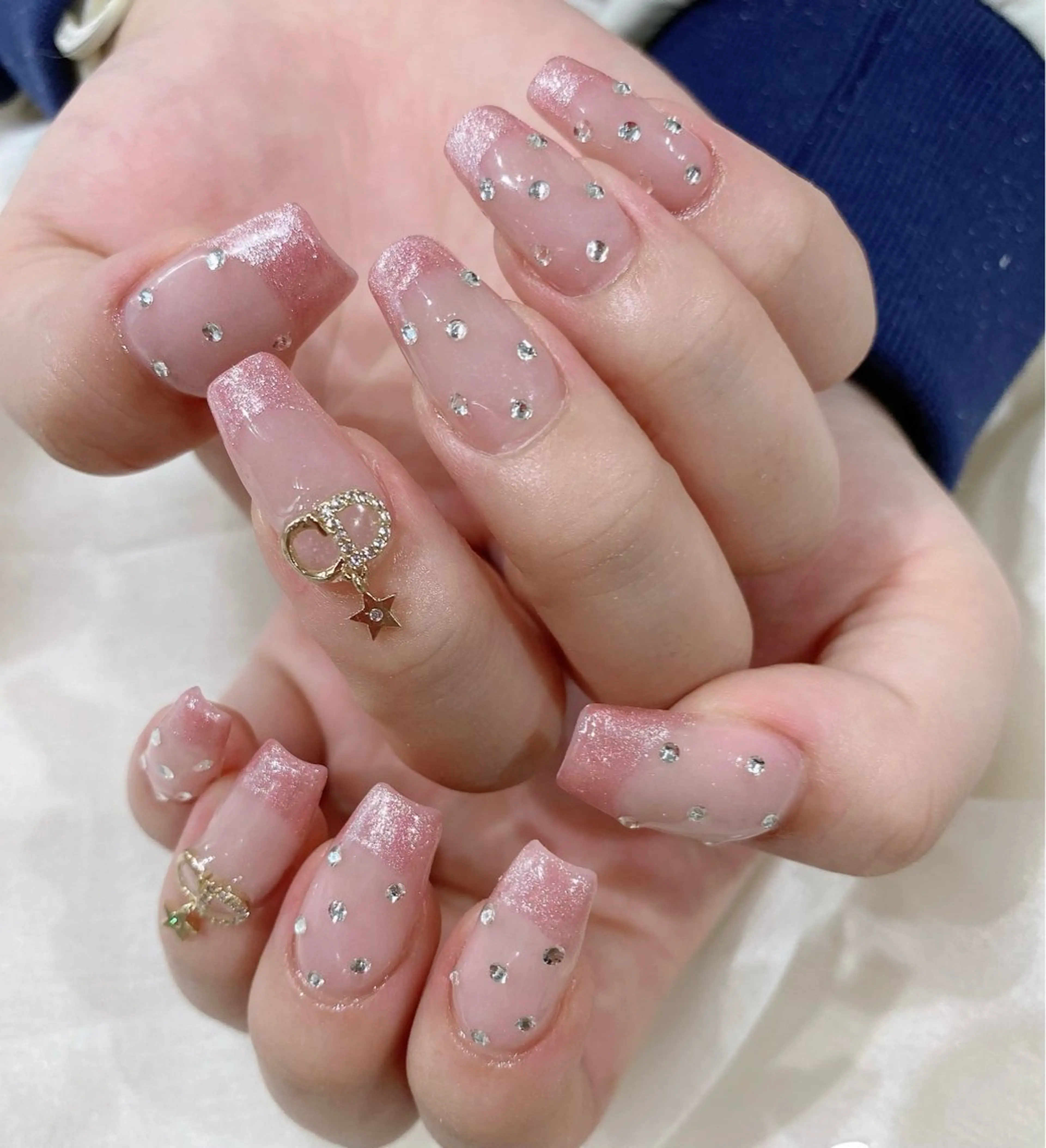 ミディアム ハンドネイル JNA認定講師🌸 RIEのネイルデザイン