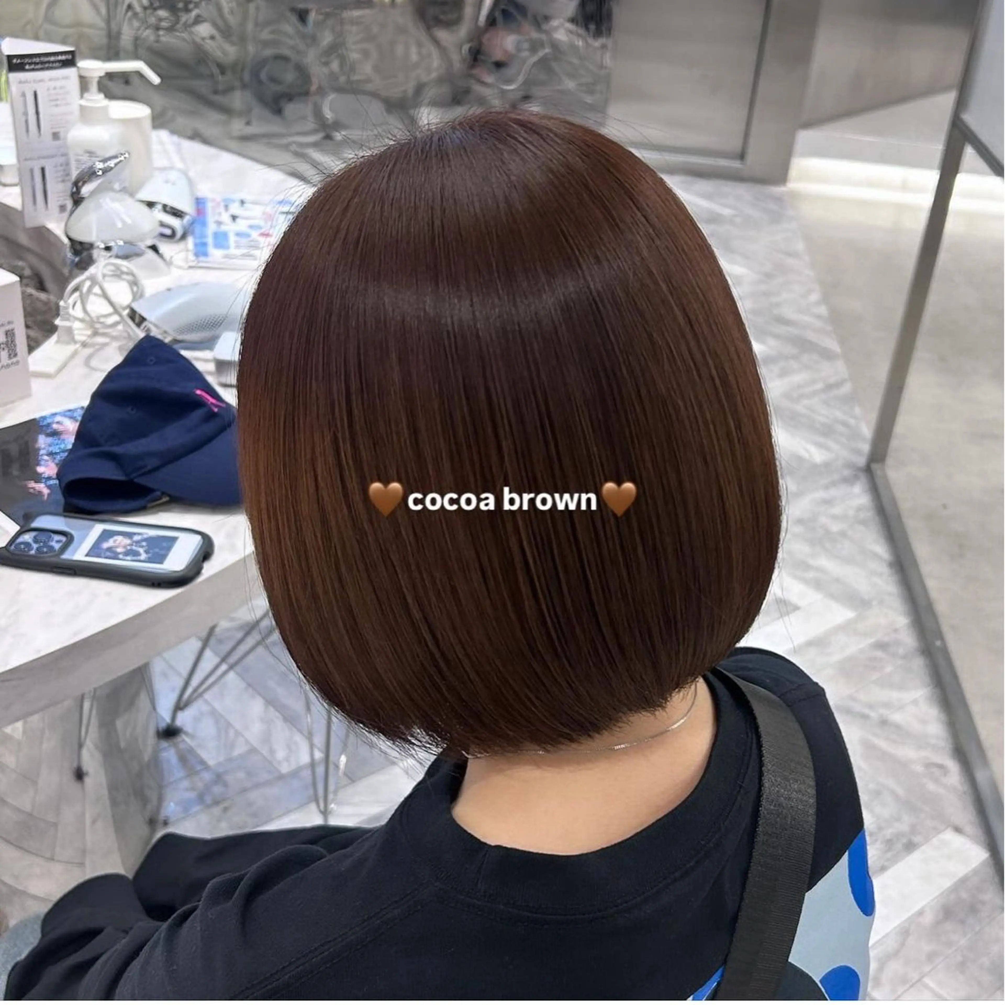 ショート カラー カット ヘアカラー 冬っぽカラー/ マツエク/ゆきなのマツエク・マツパデザイン