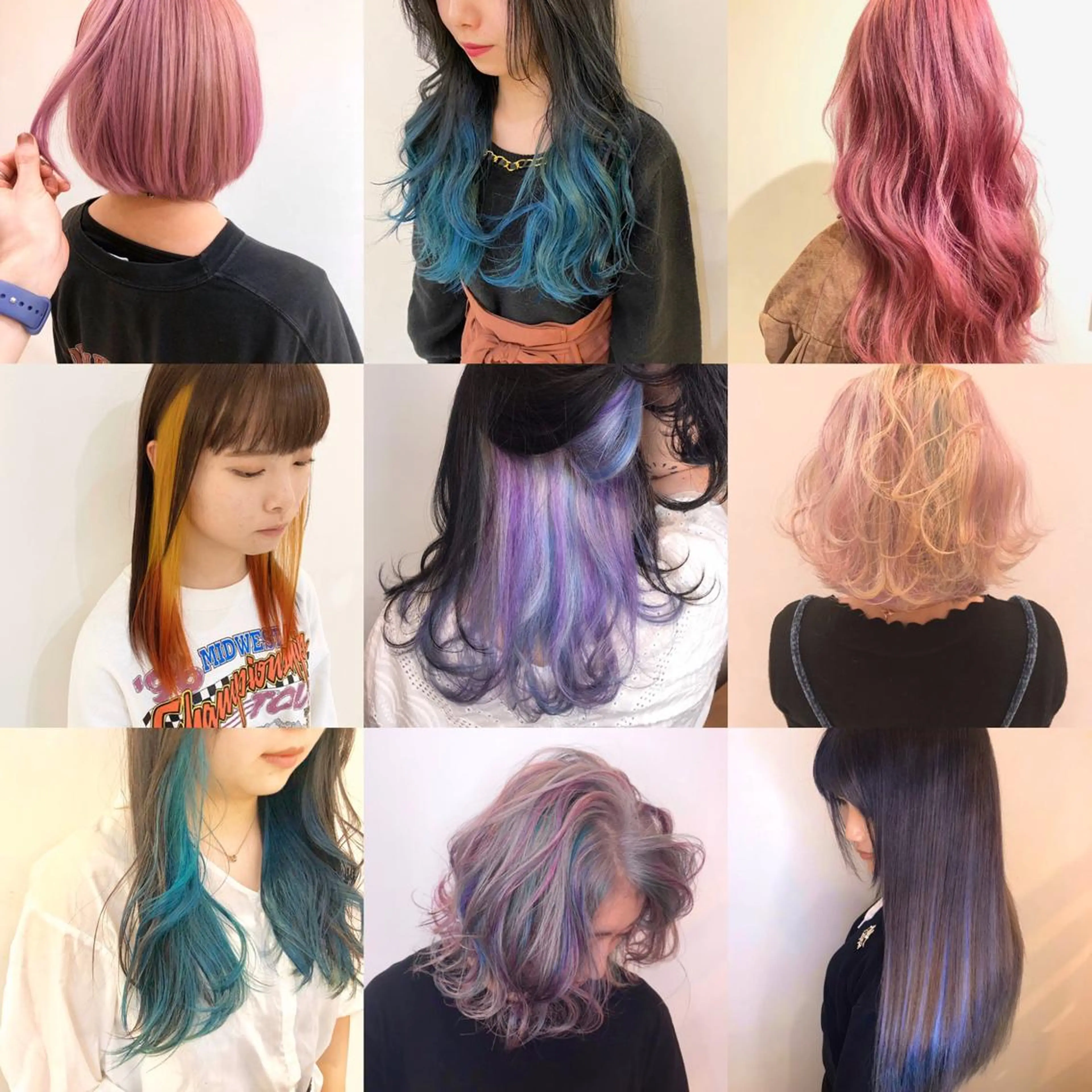 カット+ケアブリーチ+オンカラー+カラーバターの写真