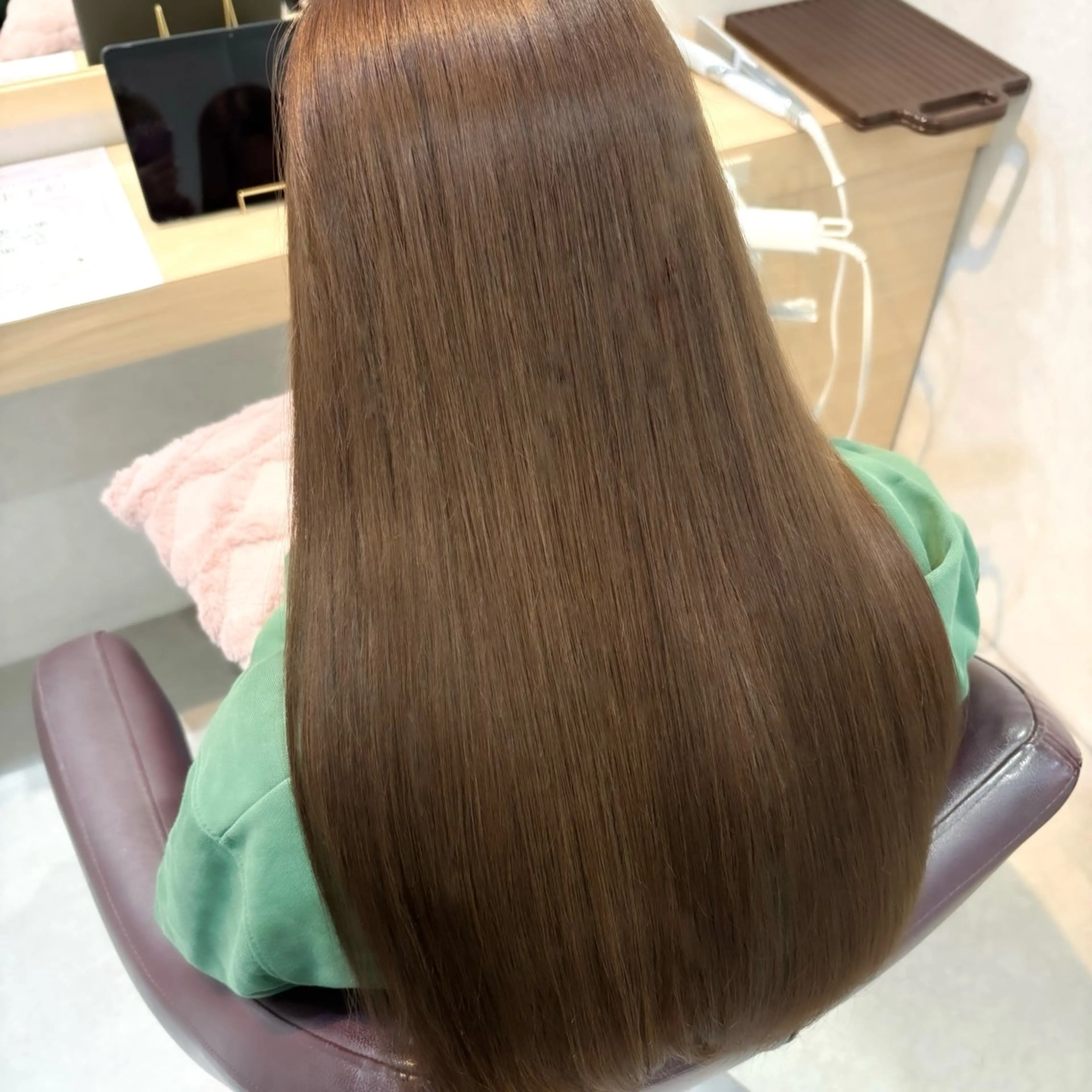 ロング カラー カット ヘアカラー トリートメント ブラウンカラー 🫧tomoka🫧のヘアスタイル