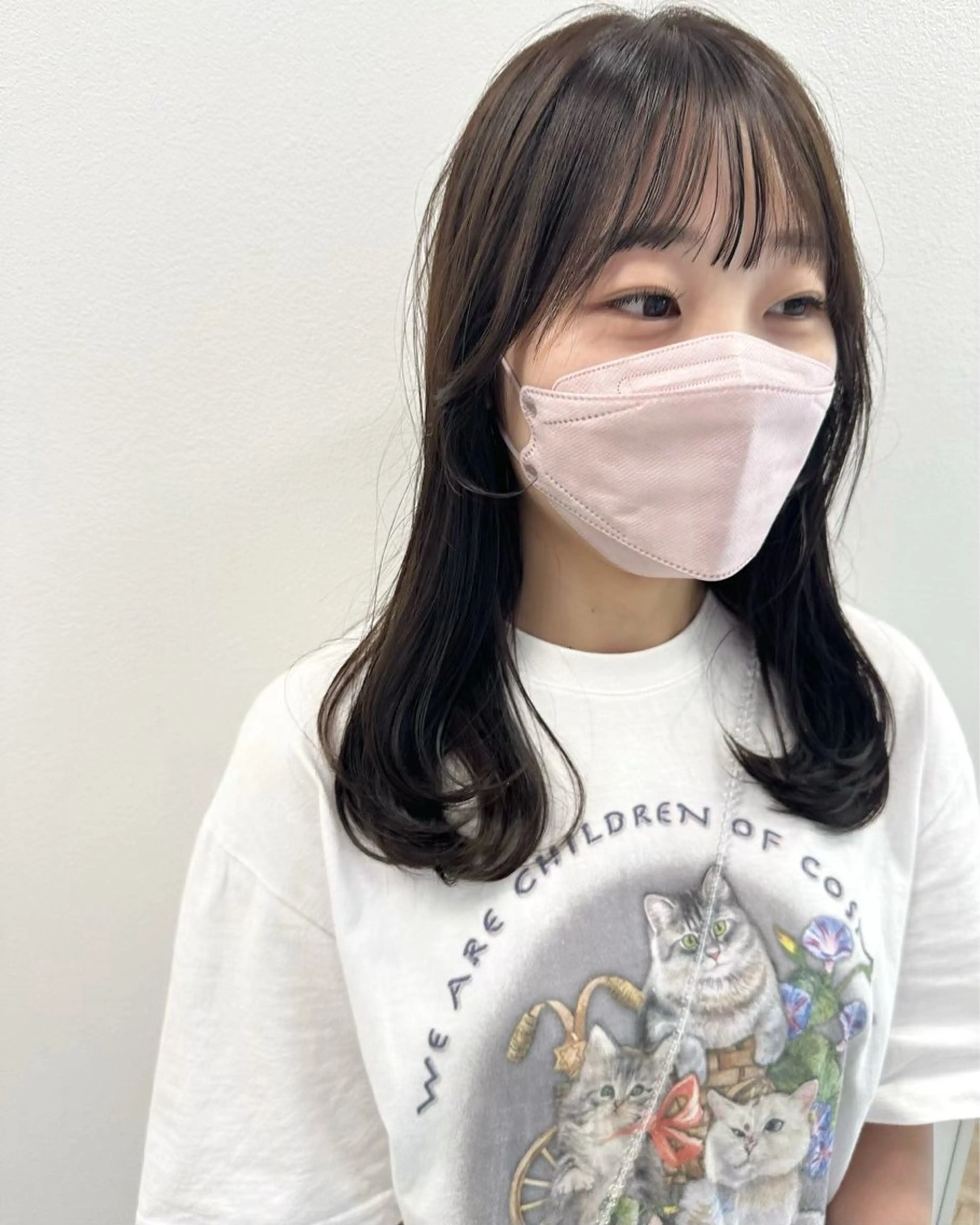 🩵前髪カット+前髪縮毛矯正🪽の写真