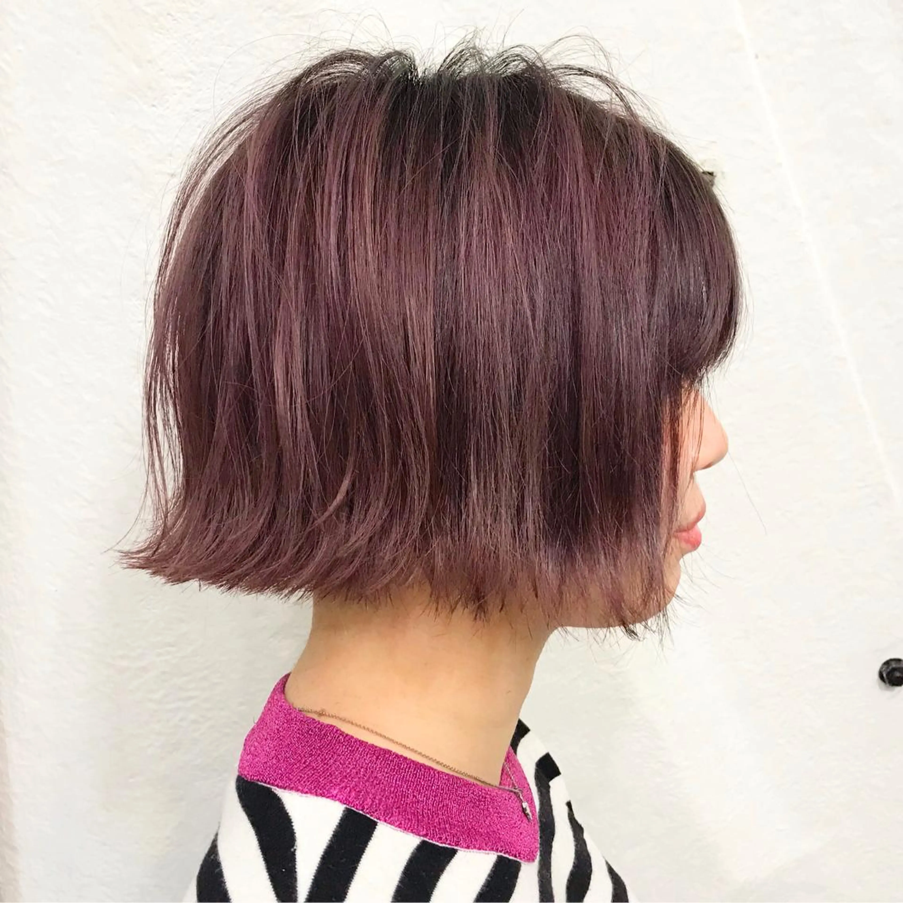 ショート カラー ベージュカラー ブリーチ ピンクカラー ピンクベージュ タンバルモリ サロウィン所属・K-POP好き美容師 🇰🇷Kai.Yのヘアスタイル