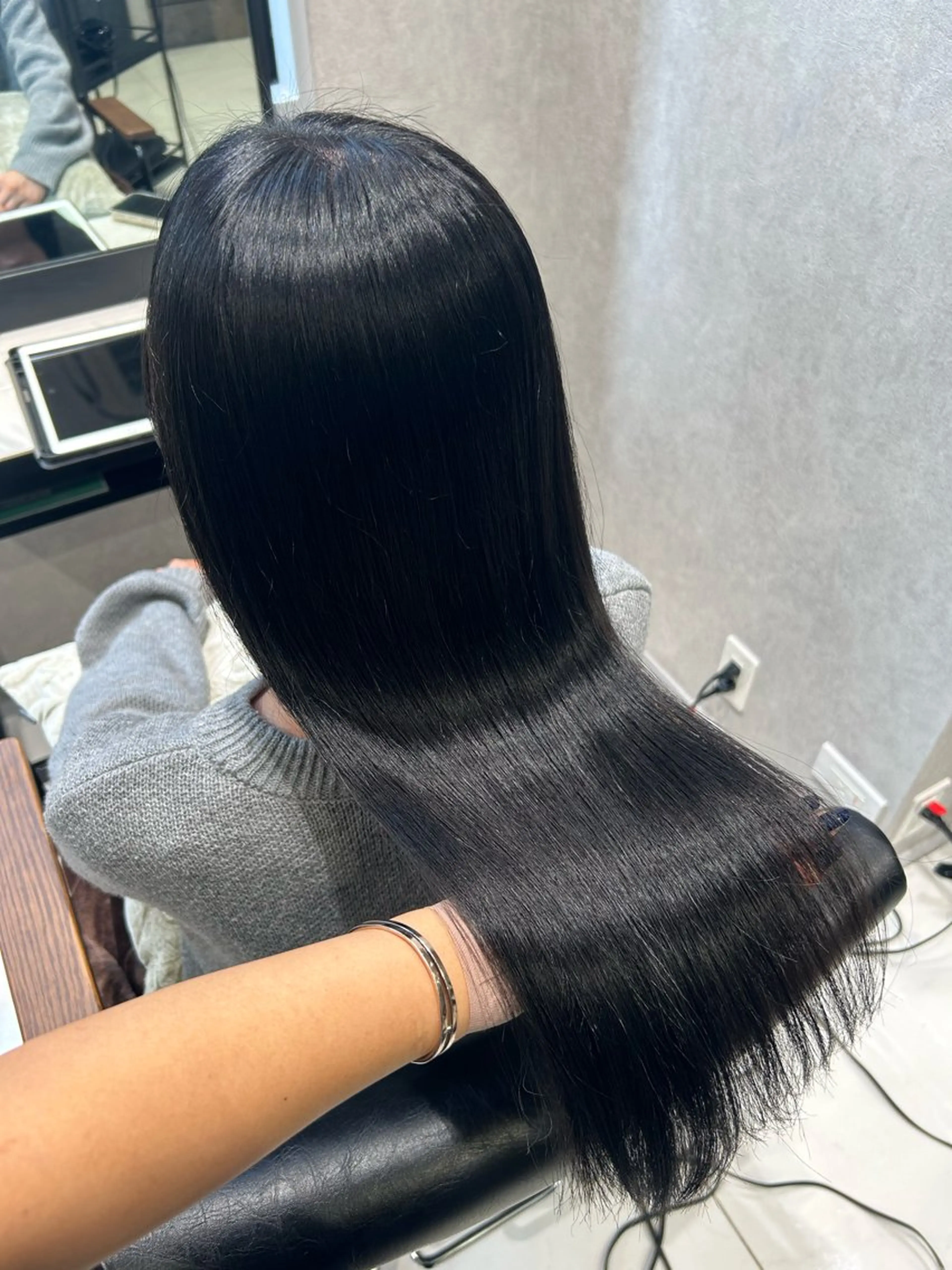 カラー 透明感カラー💙 束感まつげ🪼海月のマツエク・マツパデザイン