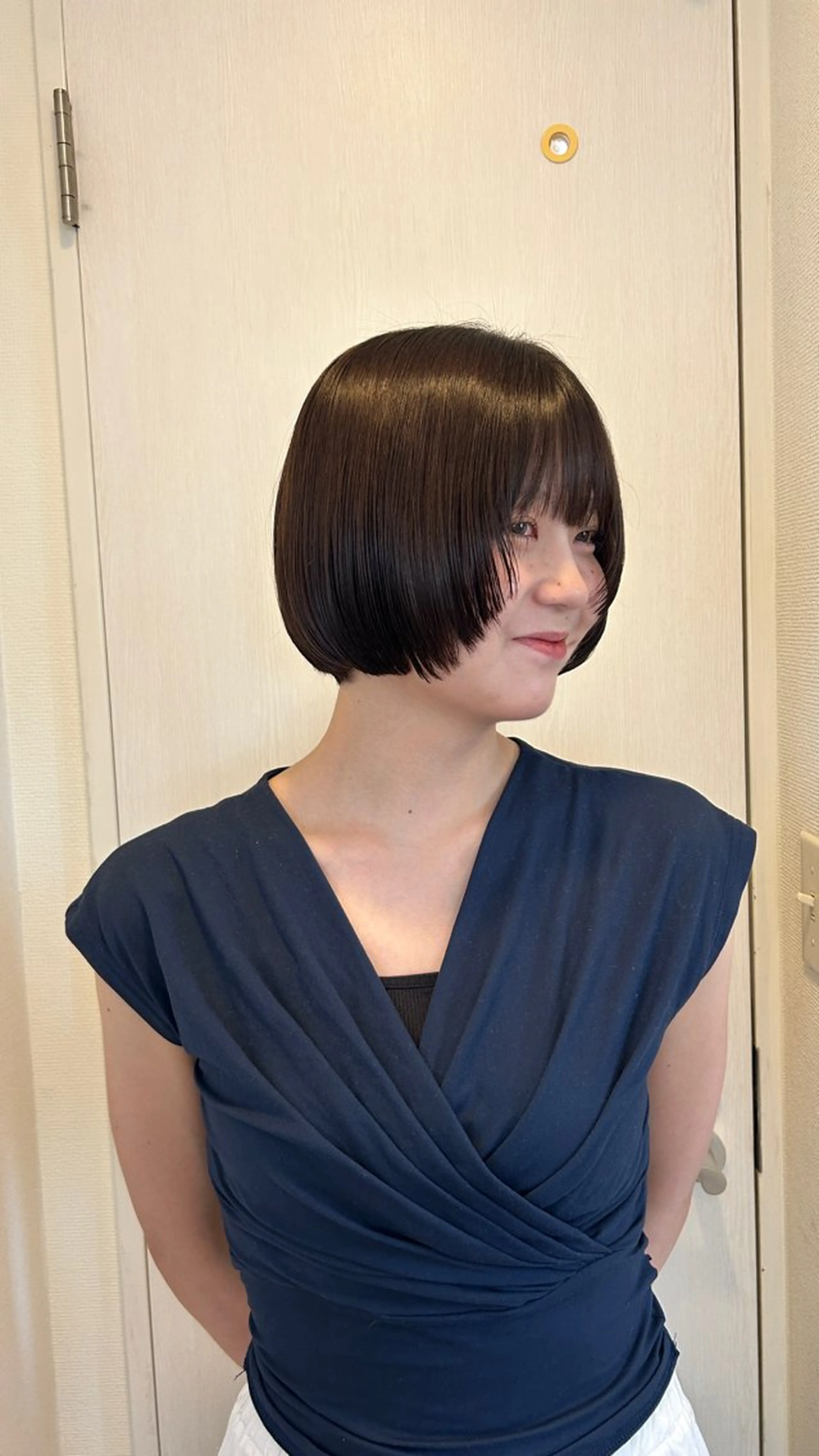 髪質改善ストレート＋ダメージカットトリートメントの写真