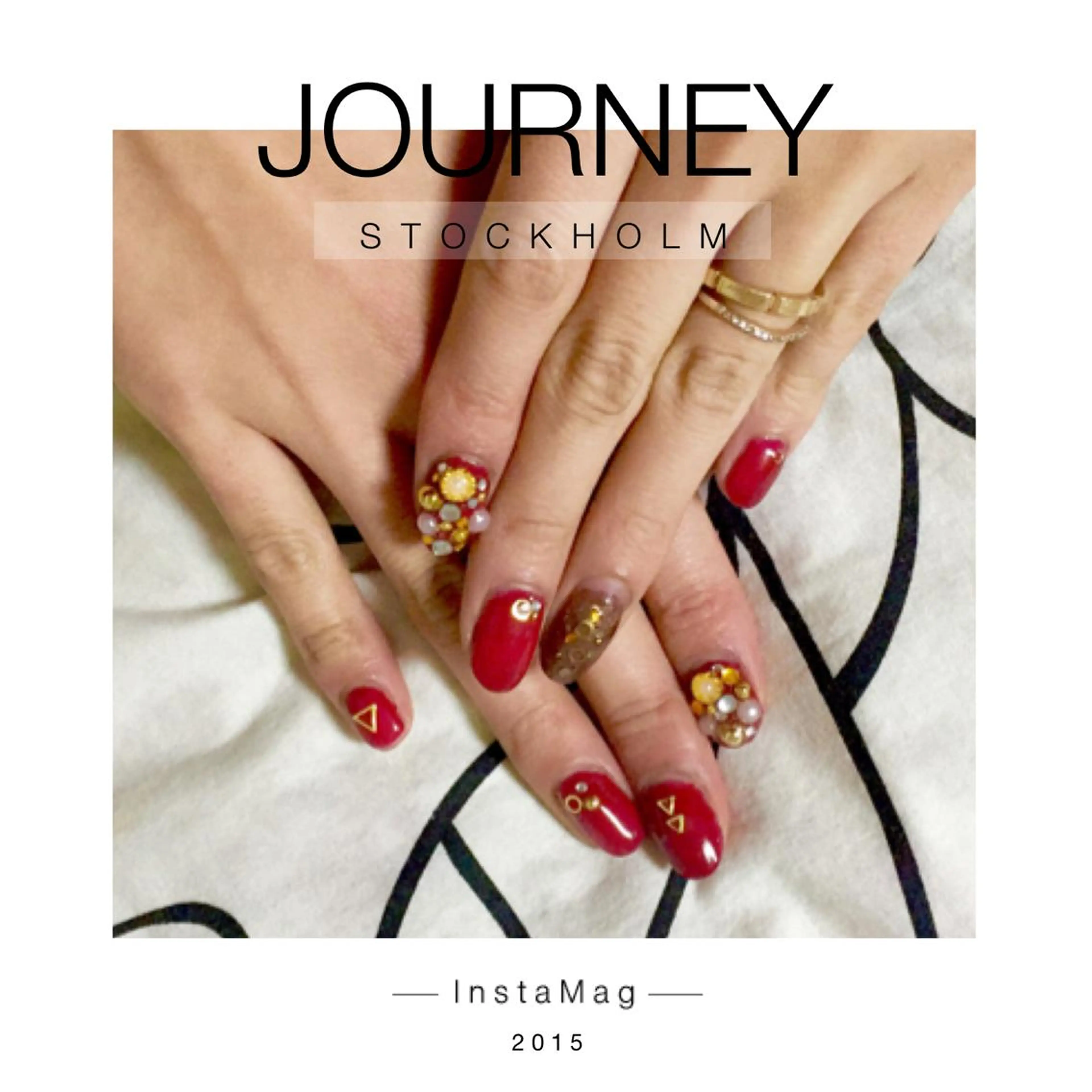 ネイル キラキラネイル ストーンネイル Ly   hair（リーヘア）所属・Lyhair🦊🎀 AKIのヘアスタイル