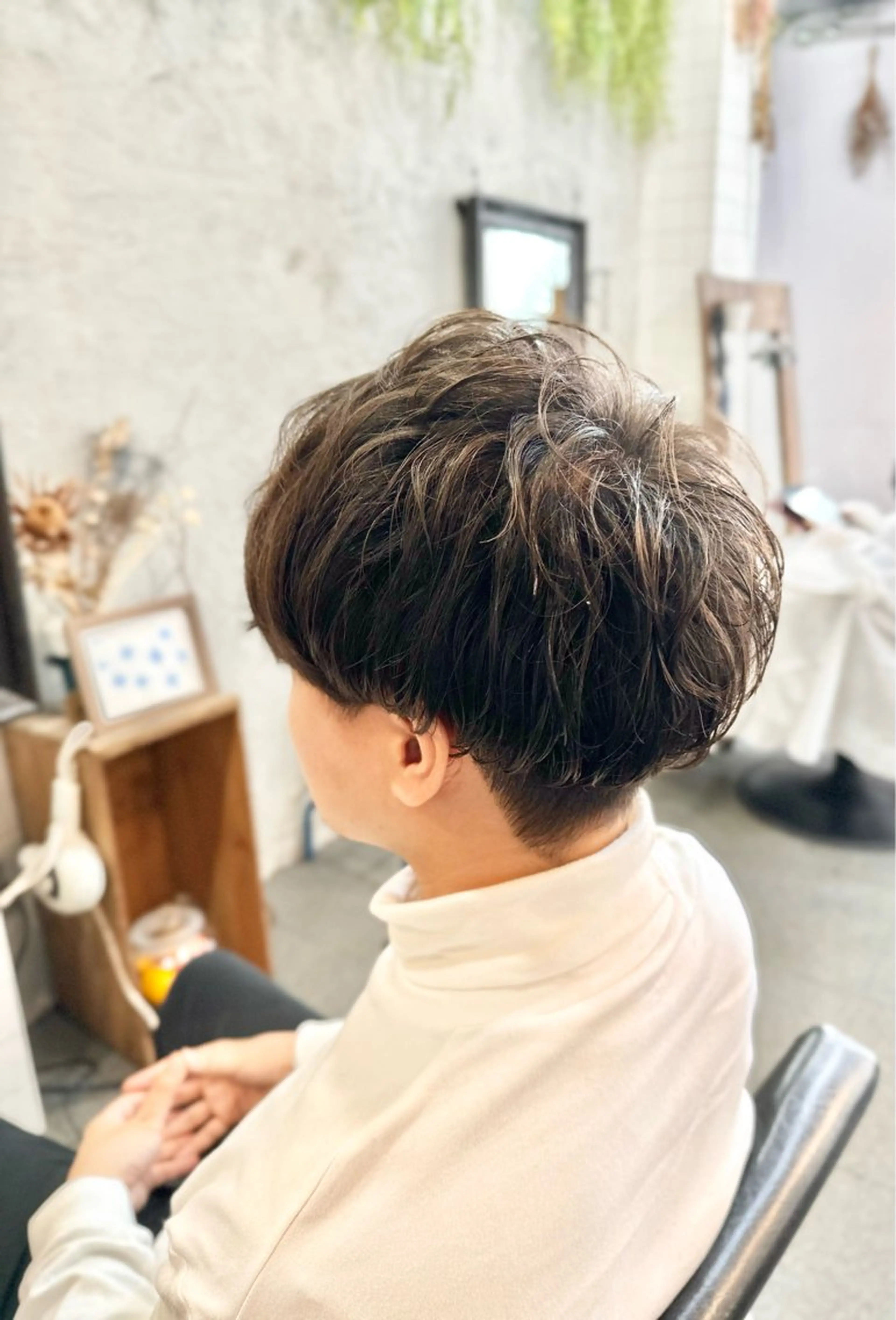 パーマ メンズ メンズパーマ カット パーマ plants hair salon by GEORGE所属・元住吉プランツヘアー ☘️丸山☘️のヘアスタイル