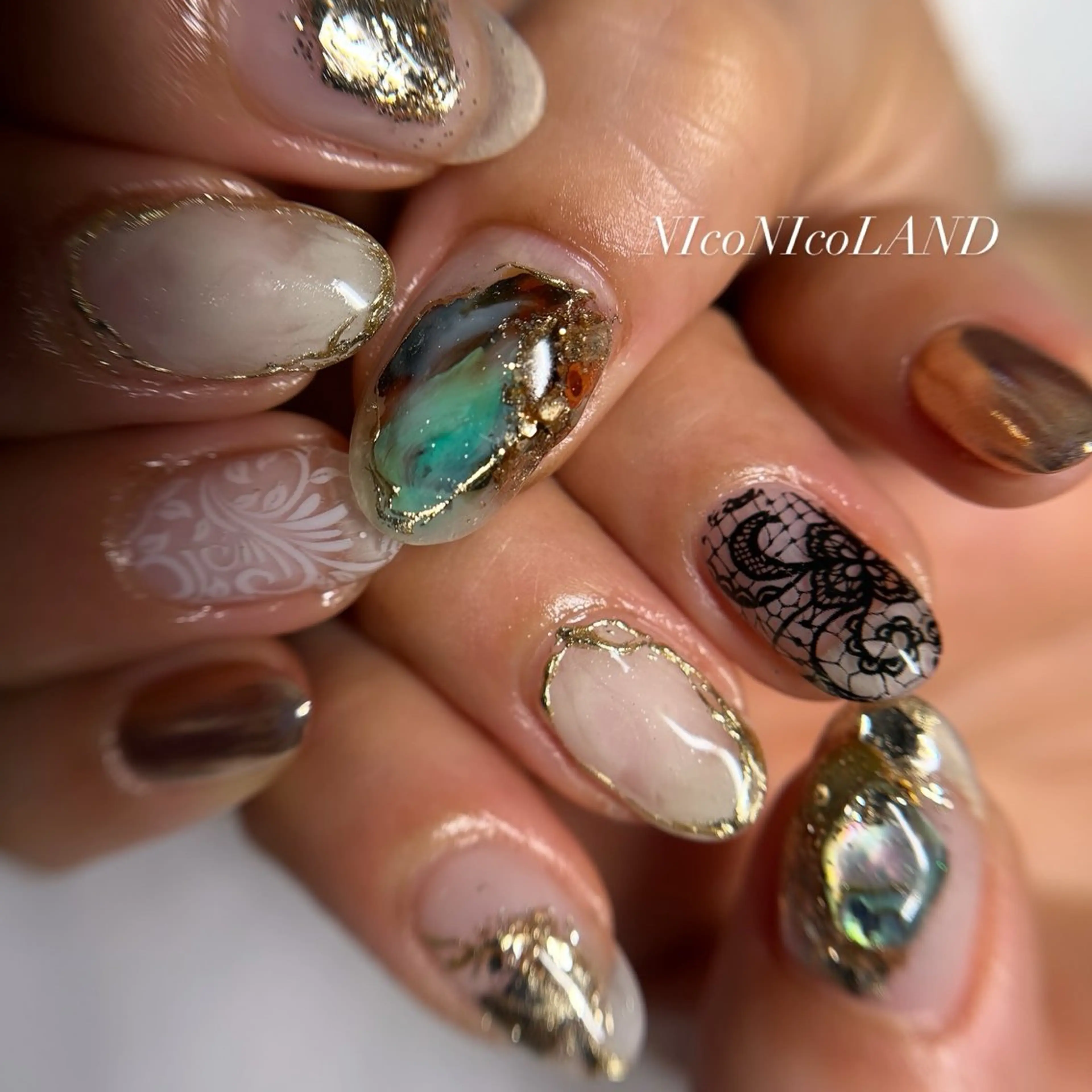 ネイル NIcoNIco LAND☺︎のネイルデザイン