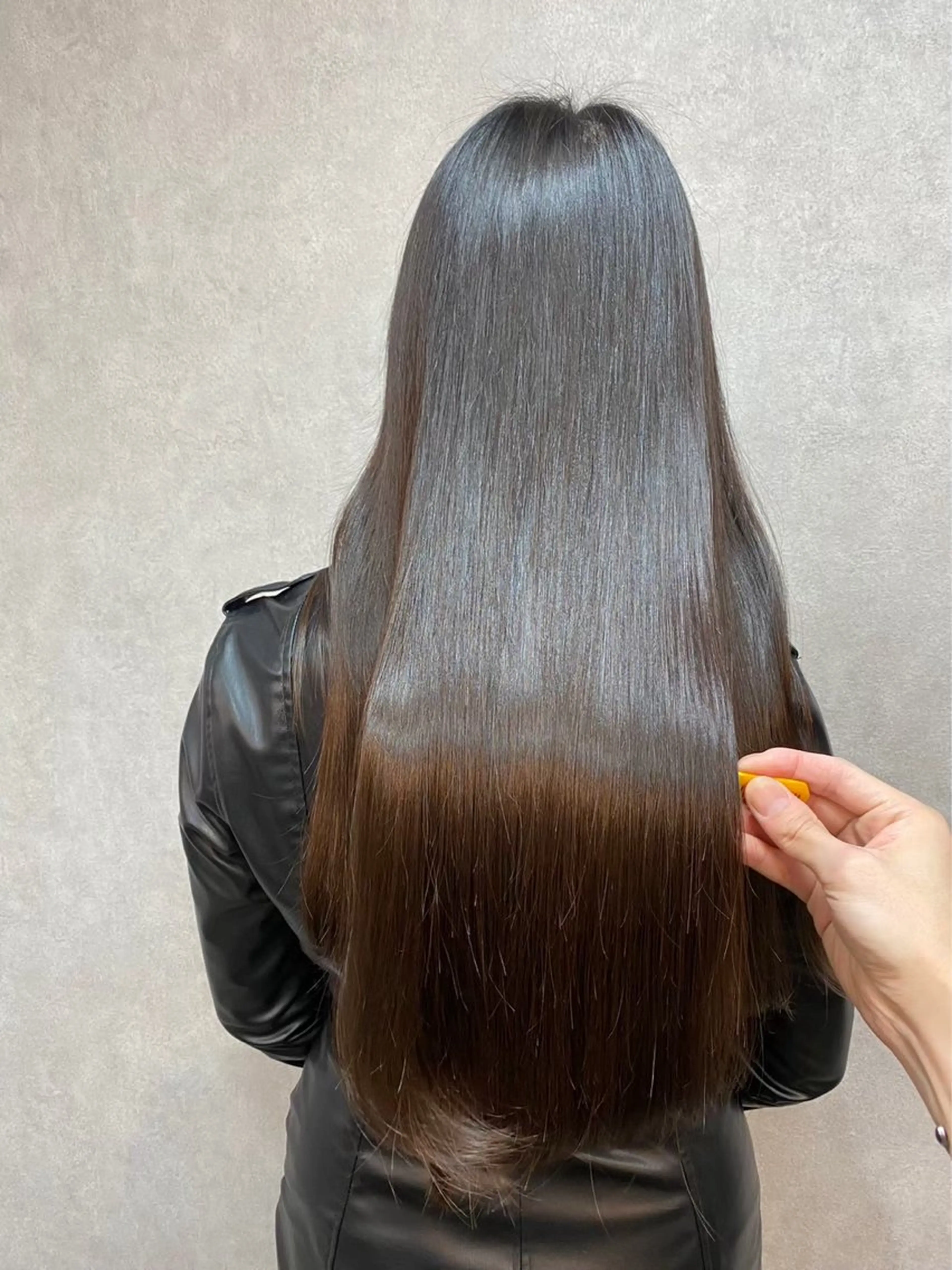 ロング 髪質改善 韓国風ヘア トリートメント ar clip所属・表参道/透明感カラー /髪質改善/駿太のヘアスタイル