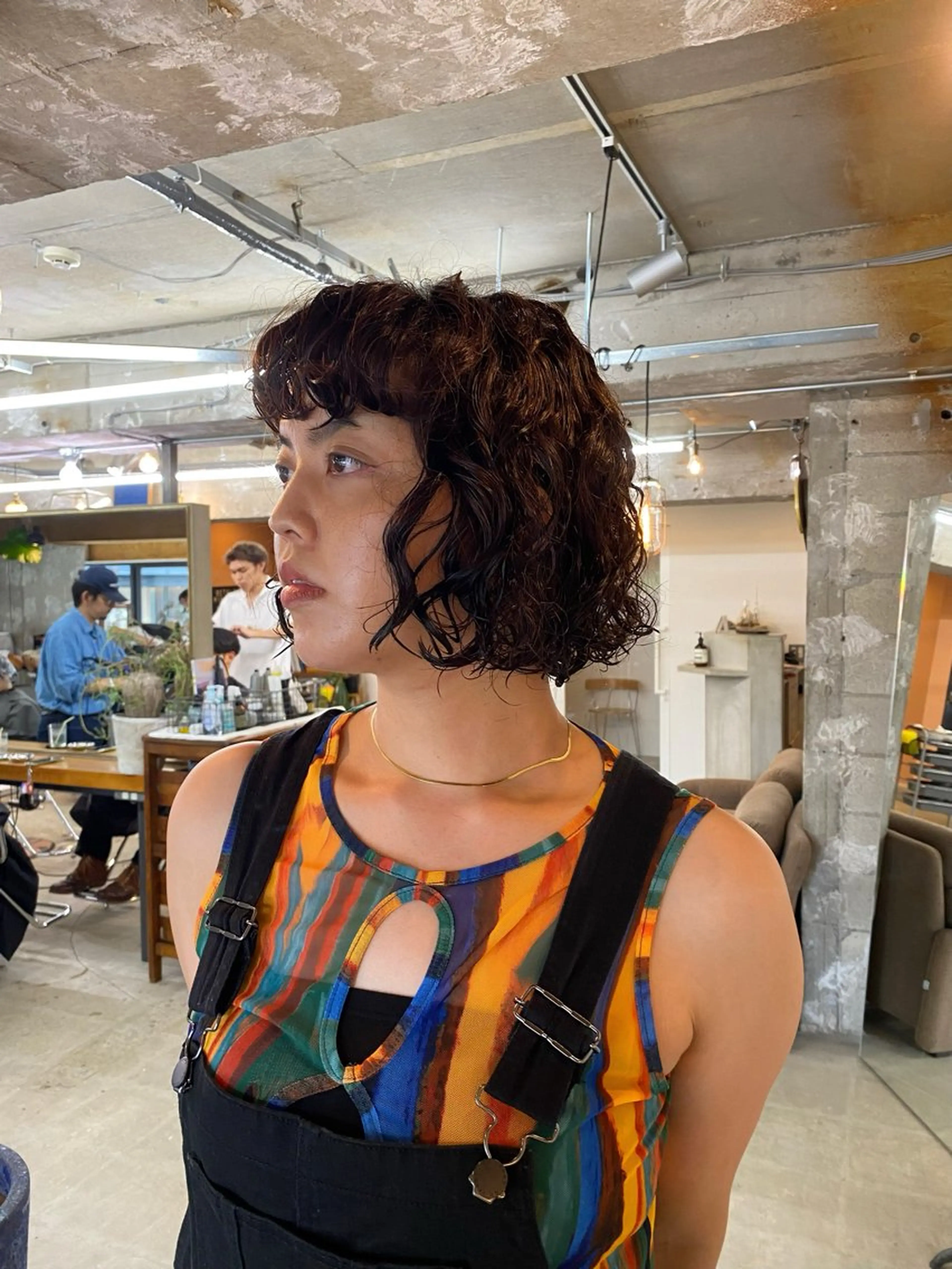 ショート パーマ カット パーマ GATTACA所属・KEI gattacaのヘアスタイル