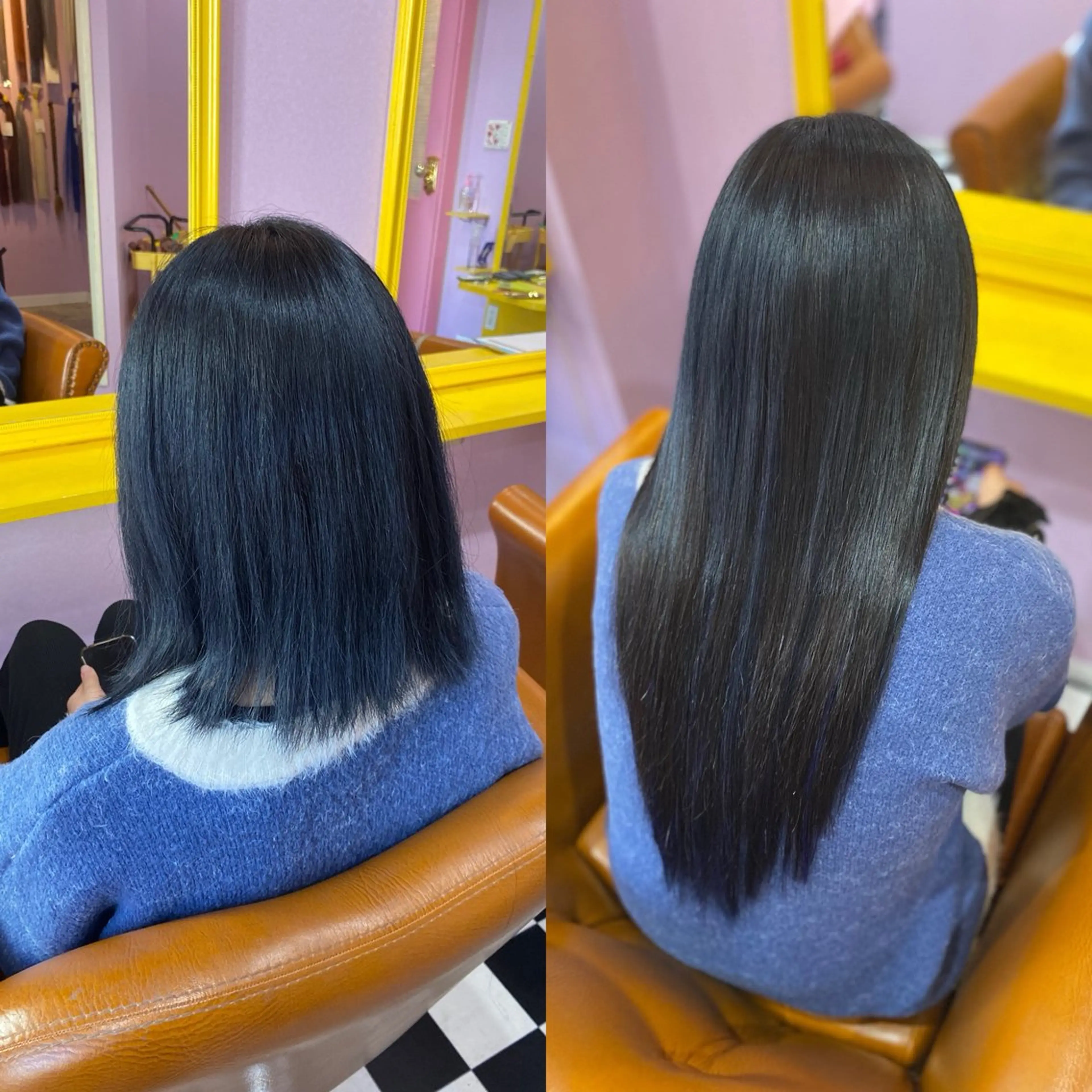 ミディアム チビ編み込みエクステ どぅ〜す/YUIのヘアスタイル