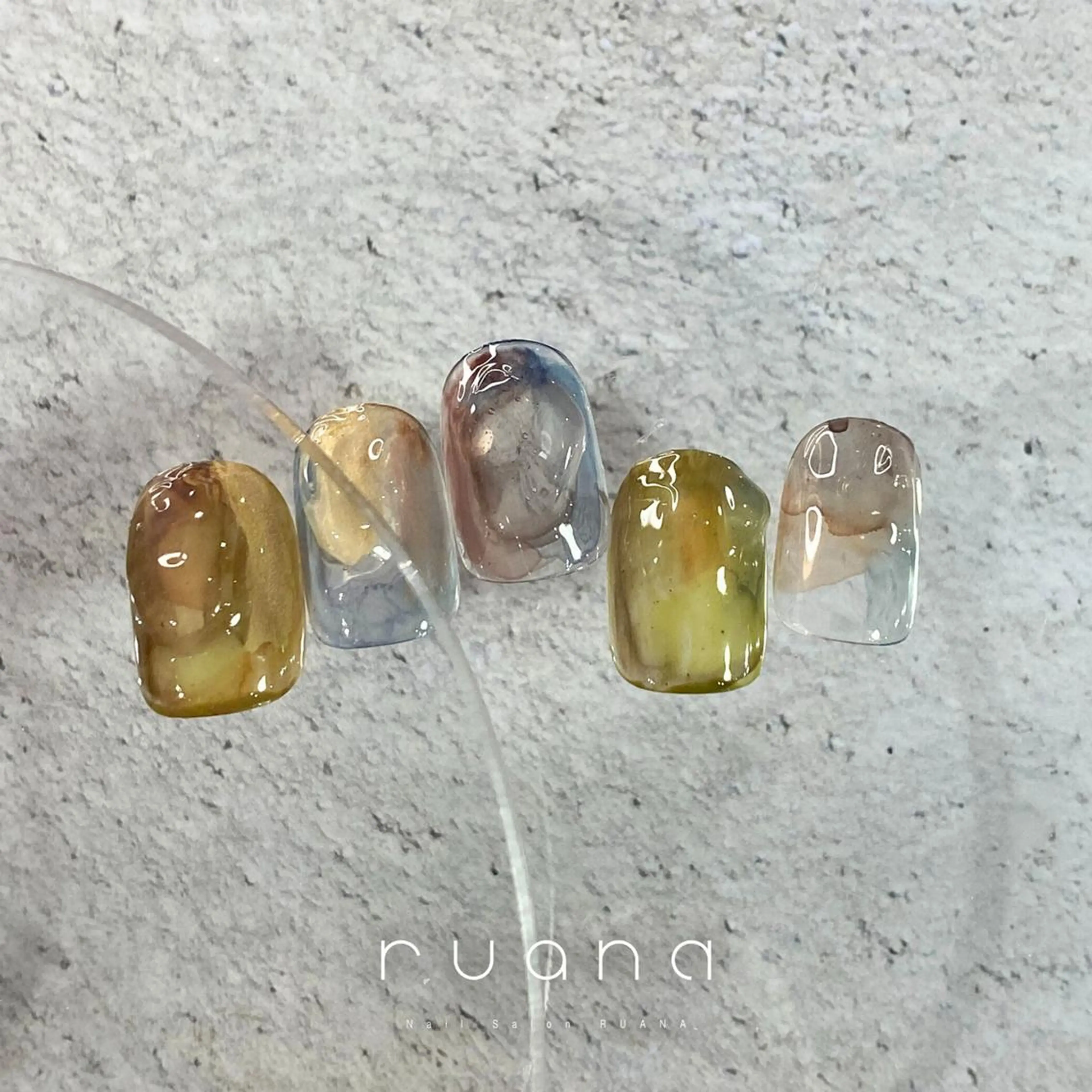 ネイル ハンドネイル 阿武 美海のネイルデザイン