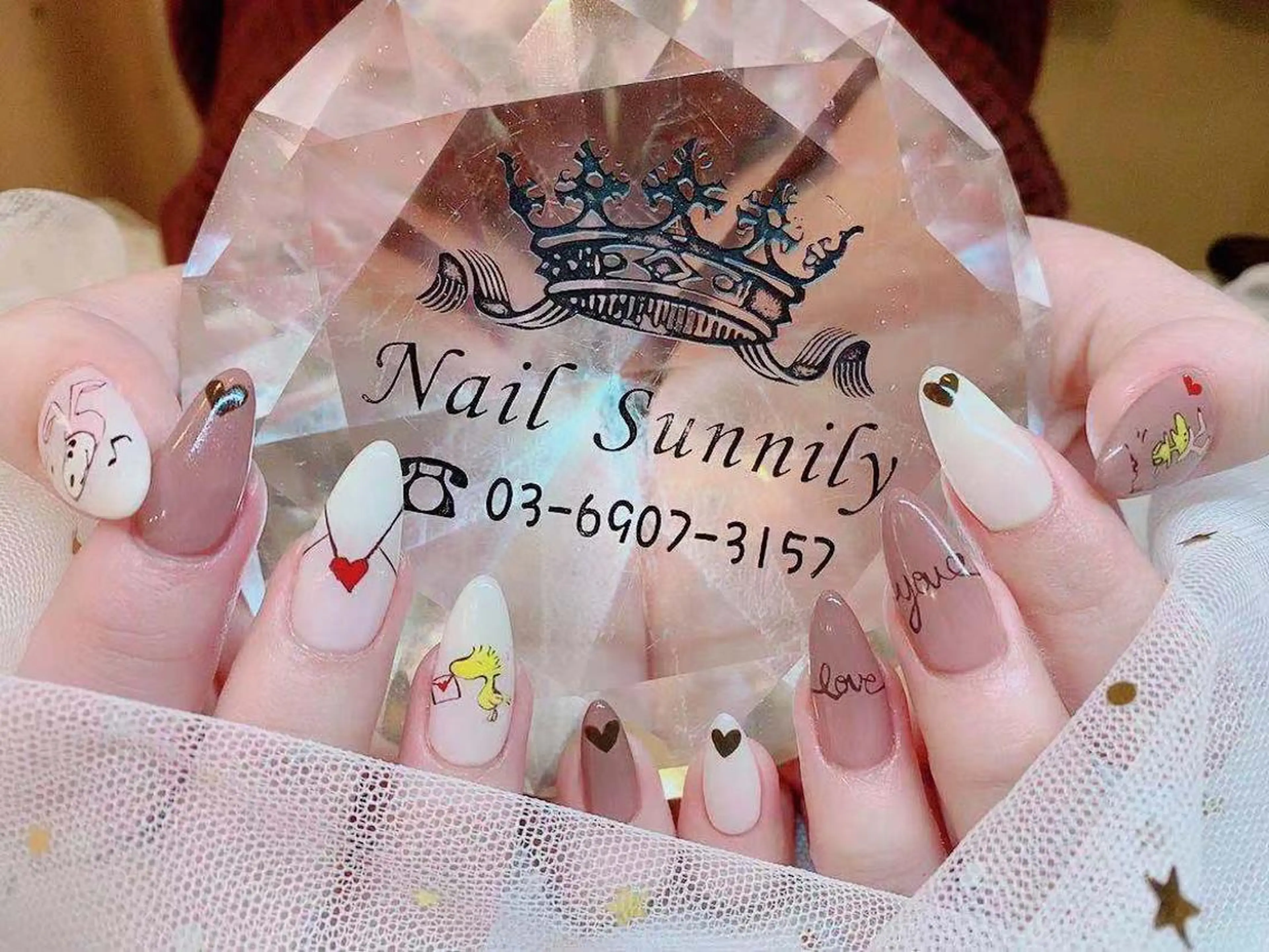 ネイル 長さだし専門店 M2　rikaのネイルデザイン