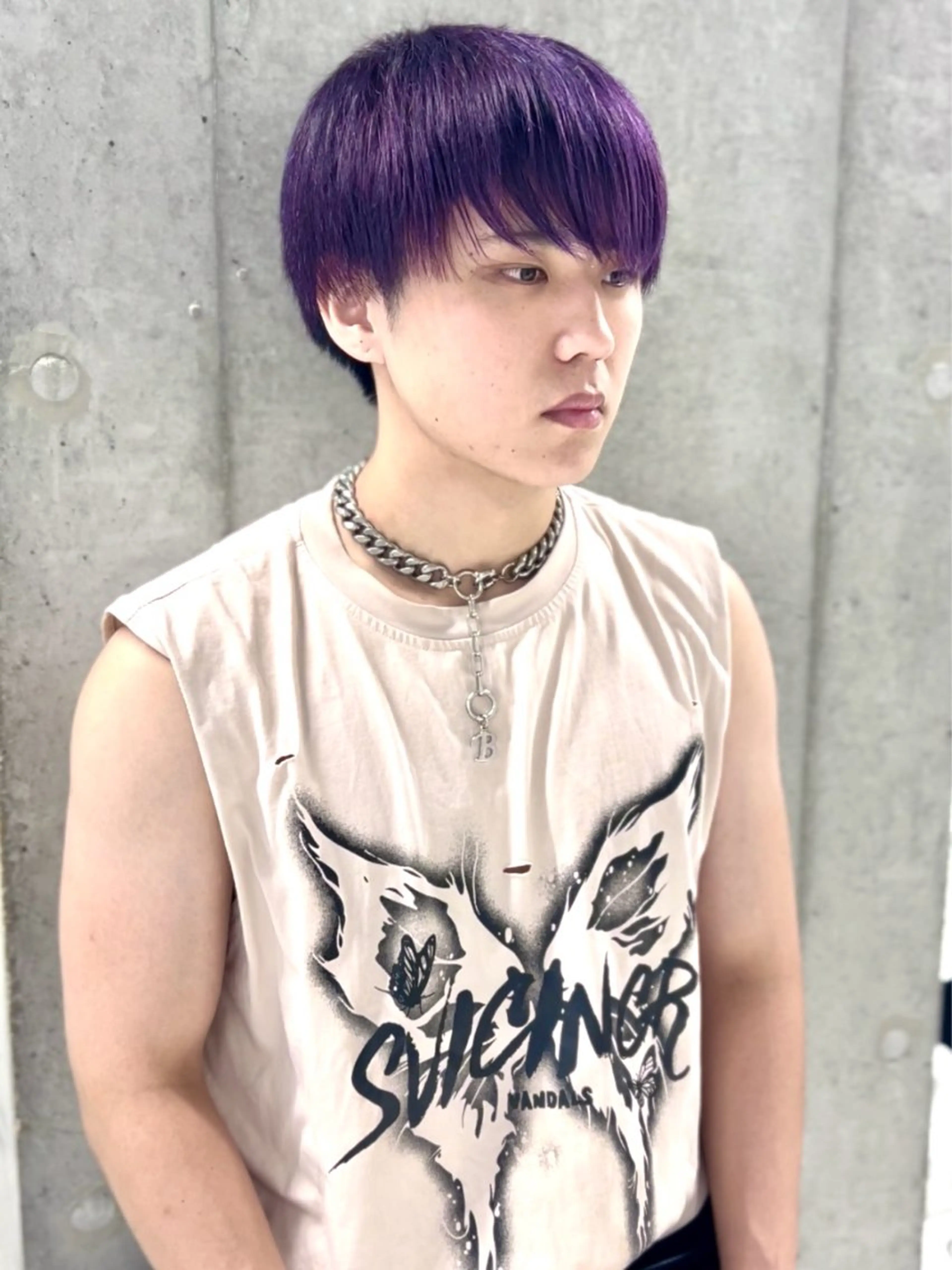 【メンズ限定🪼】ブリーチありメンズカラーの写真