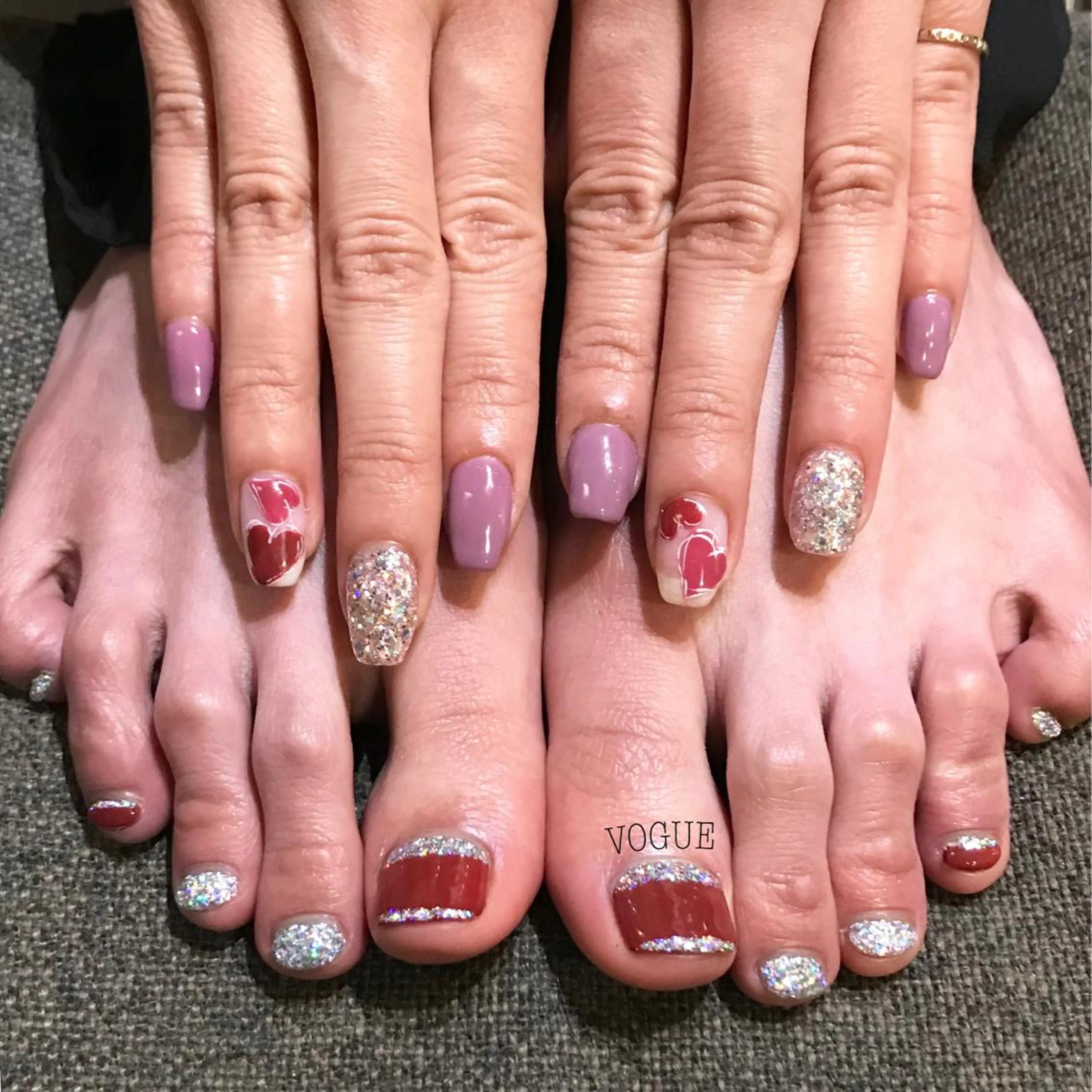 ネイル VOGUE ×SWANのネイルデザイン