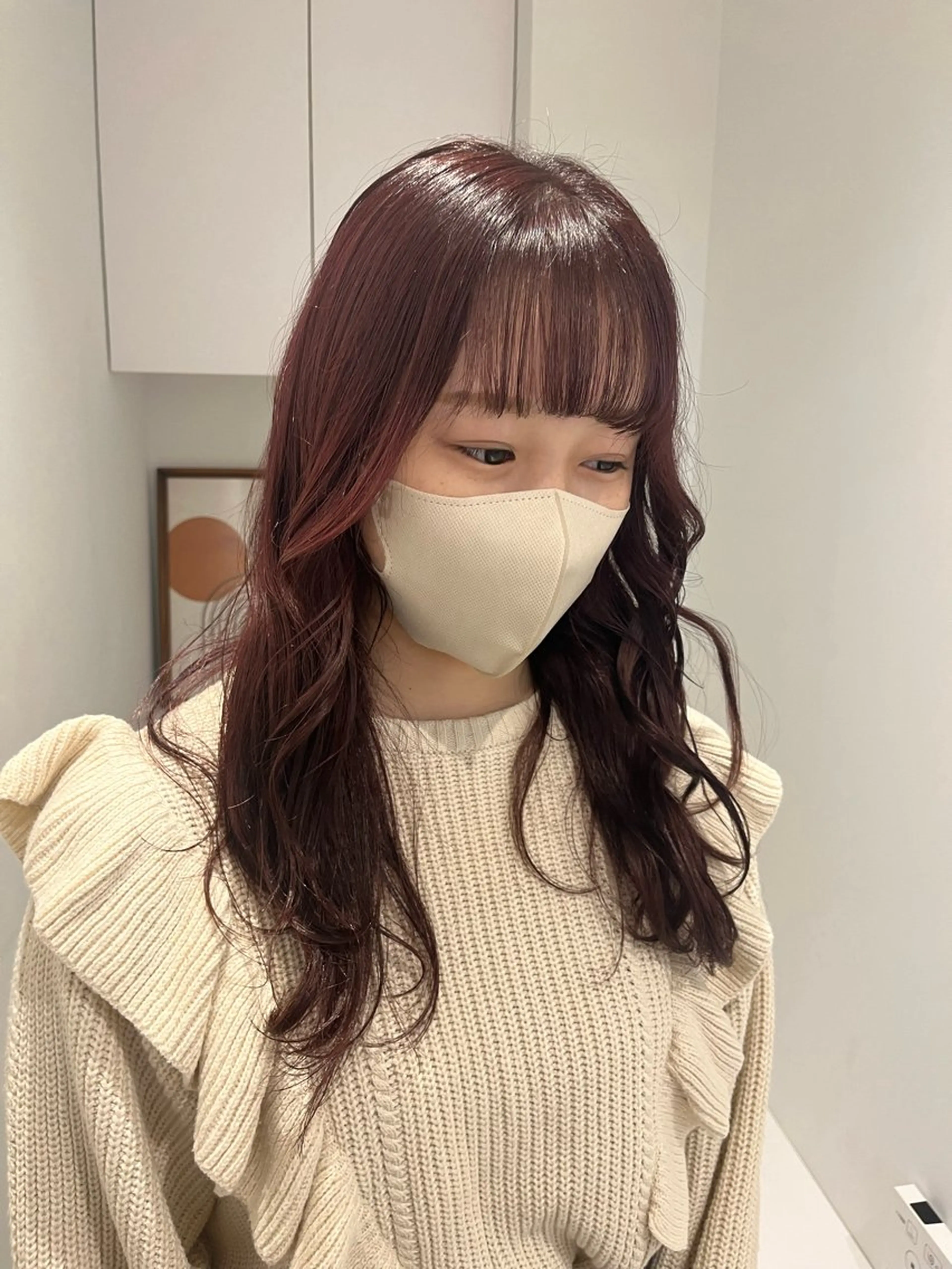 ロング ヘアカラー 暖色/ミルクティ/ 艶髪⭐️honokaのヘアスタイル