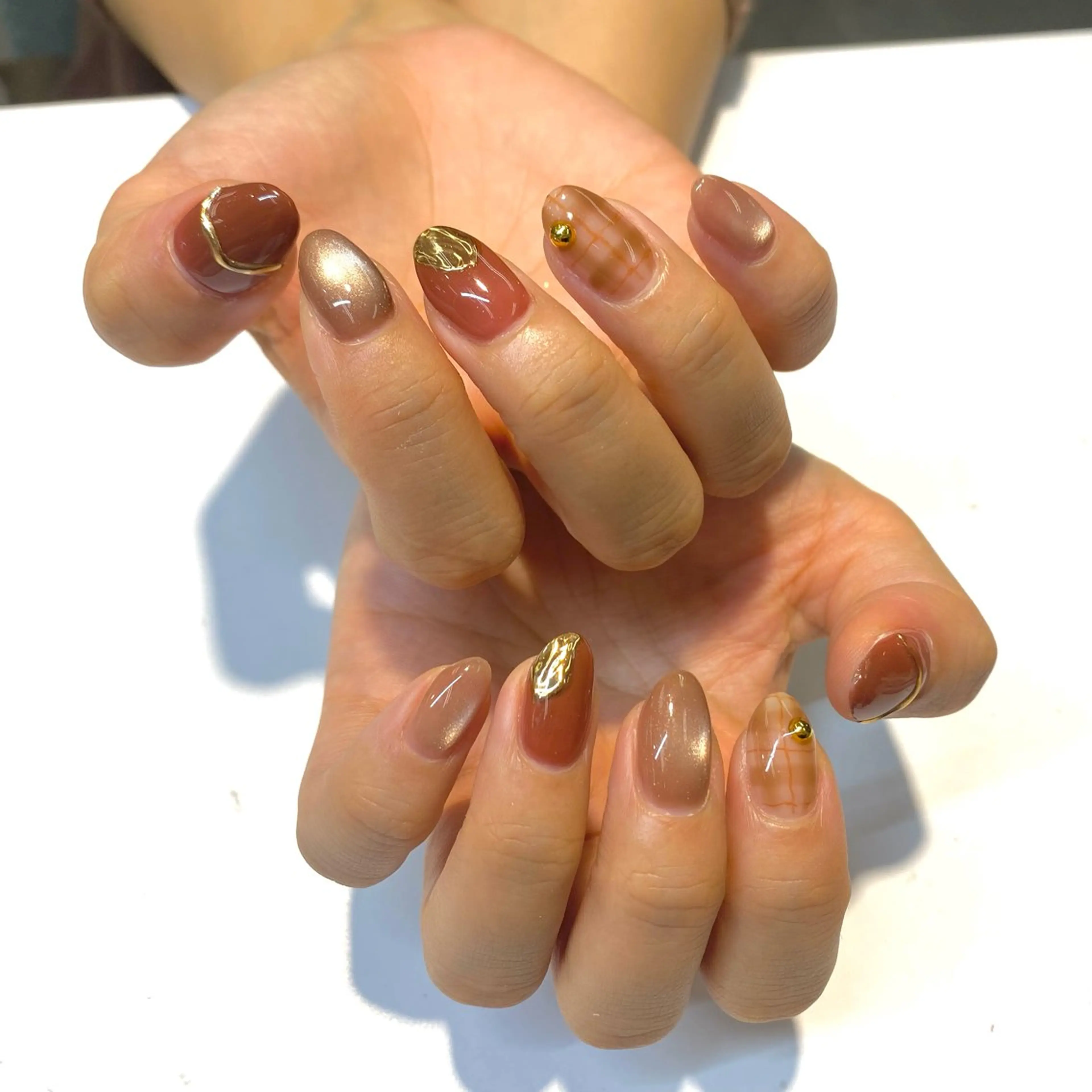 ネイル ハンドネイル 👻🩶 Rinaのネイルデザイン