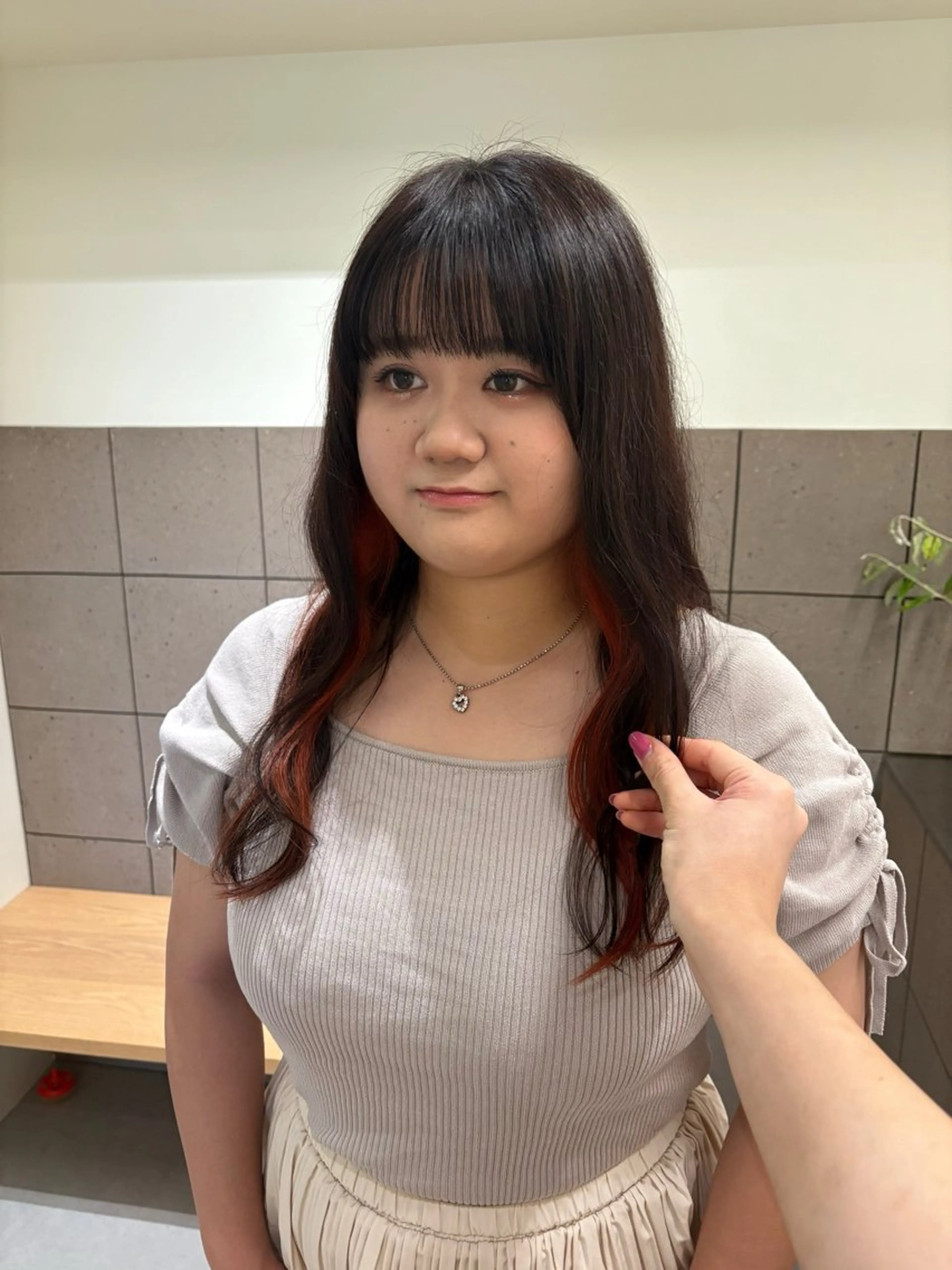 ロング カラー カット ヘアカラー natsuki /HUI 金山のヘアスタイル