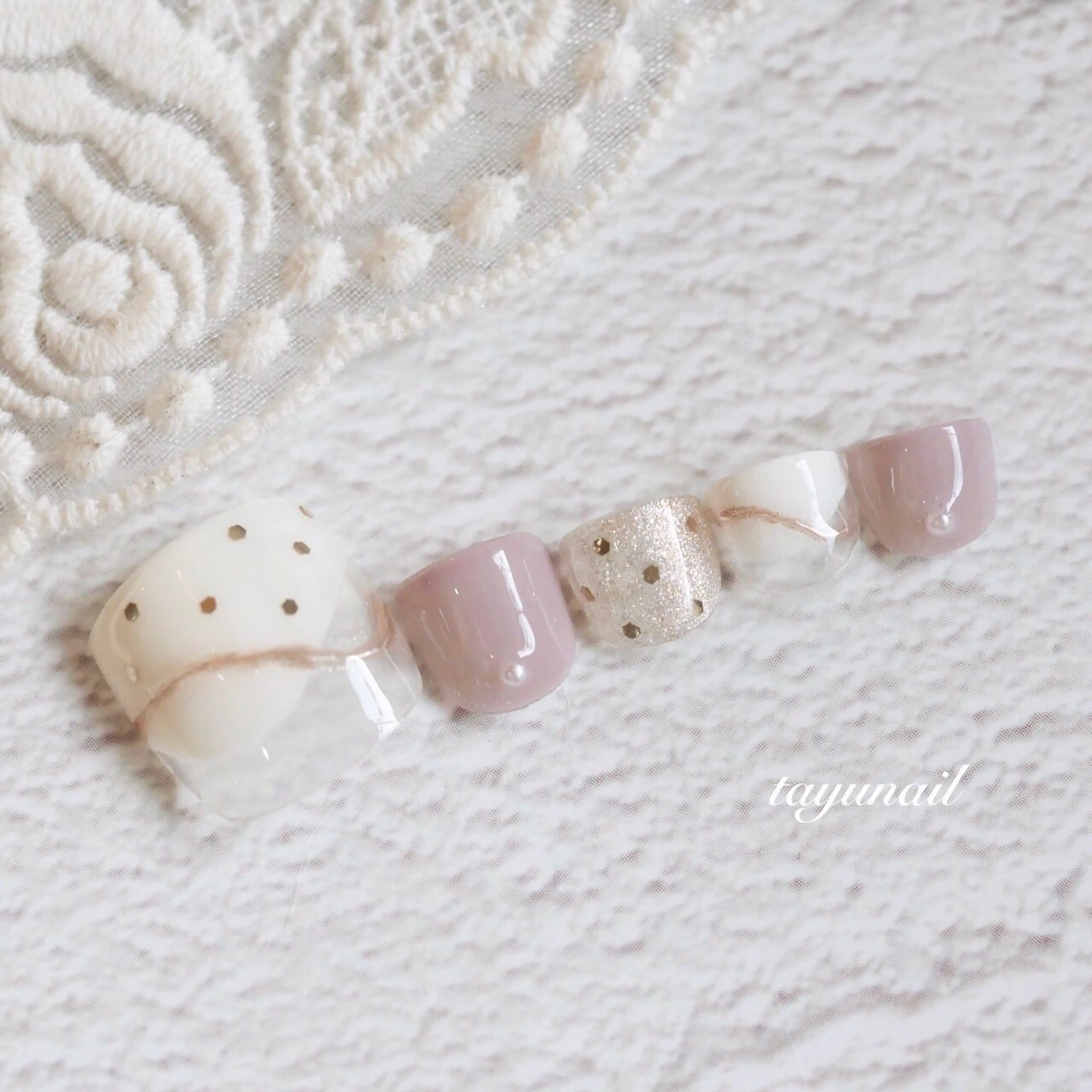 ネイル アートネイル ジェルネイル パラジェル 夏ネイル ネイルサロン・ネイルスクール　たゆnail所属・ネイルサロン 【たゆnail】のネイルデザイン