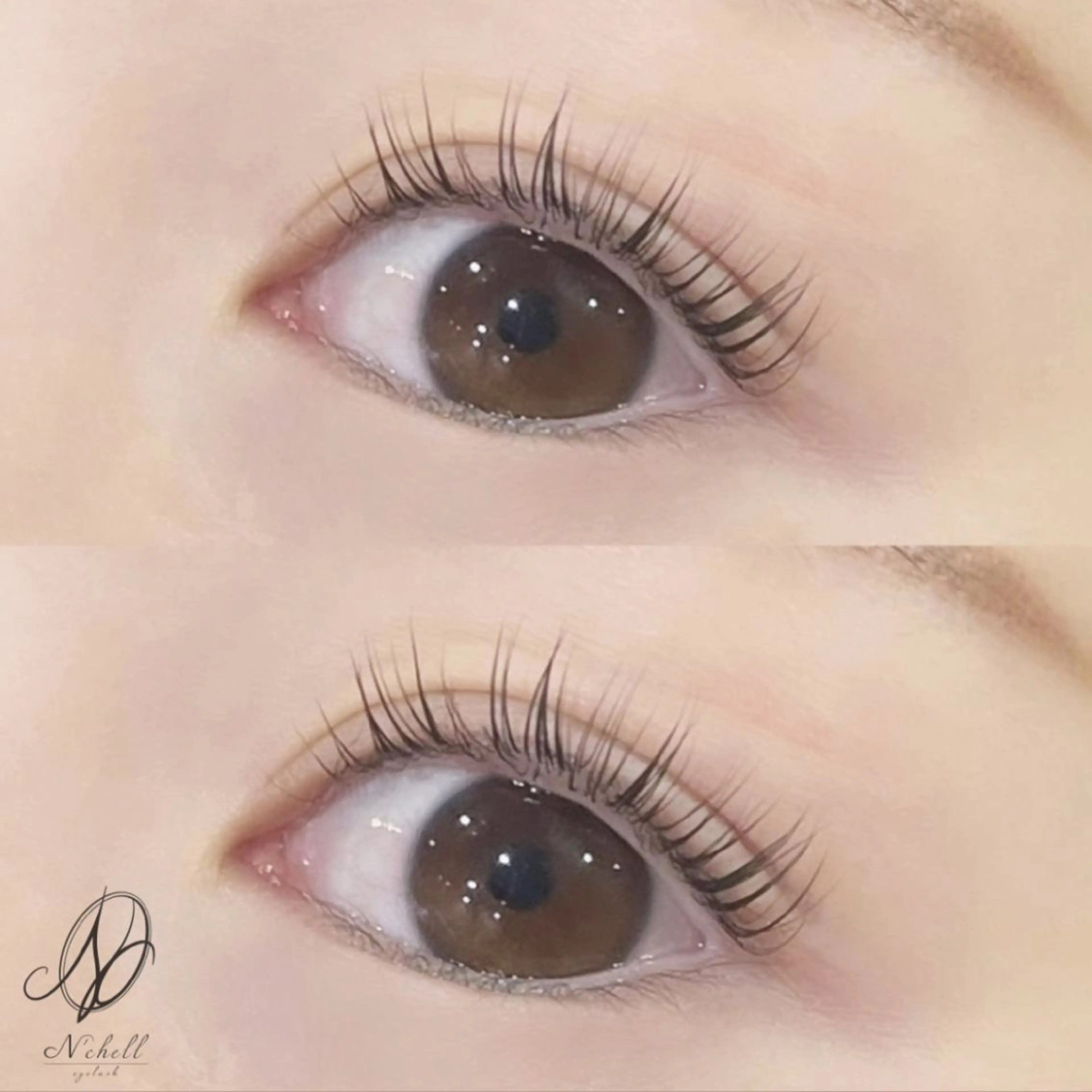 マツエク・マツパ まつげパーマ マツパ 大阪梅田 ナシェル Kako🦋のマツエク・マツパデザイン