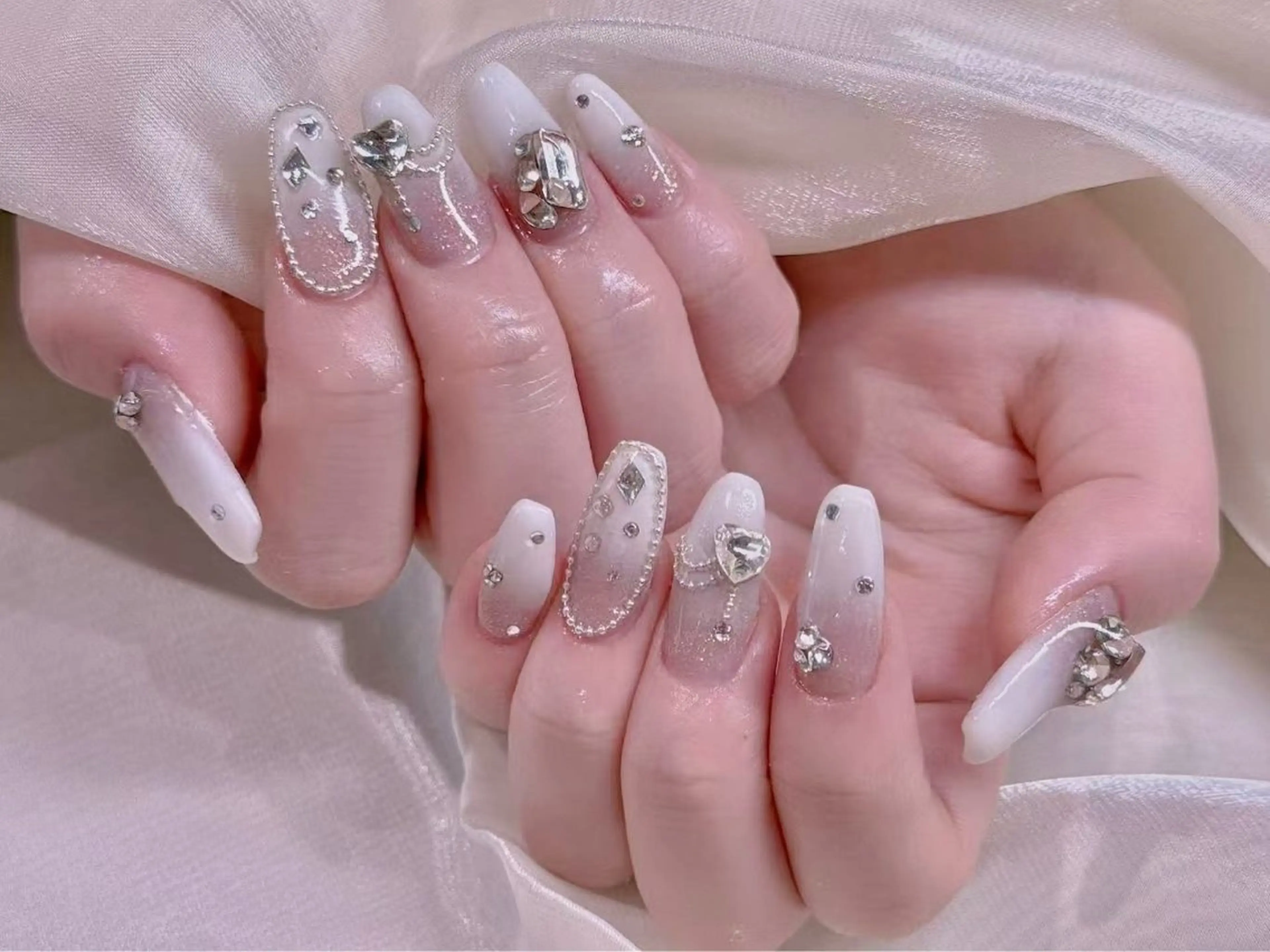 ネイル 長さだし専門店 M2　rikaのネイルデザイン