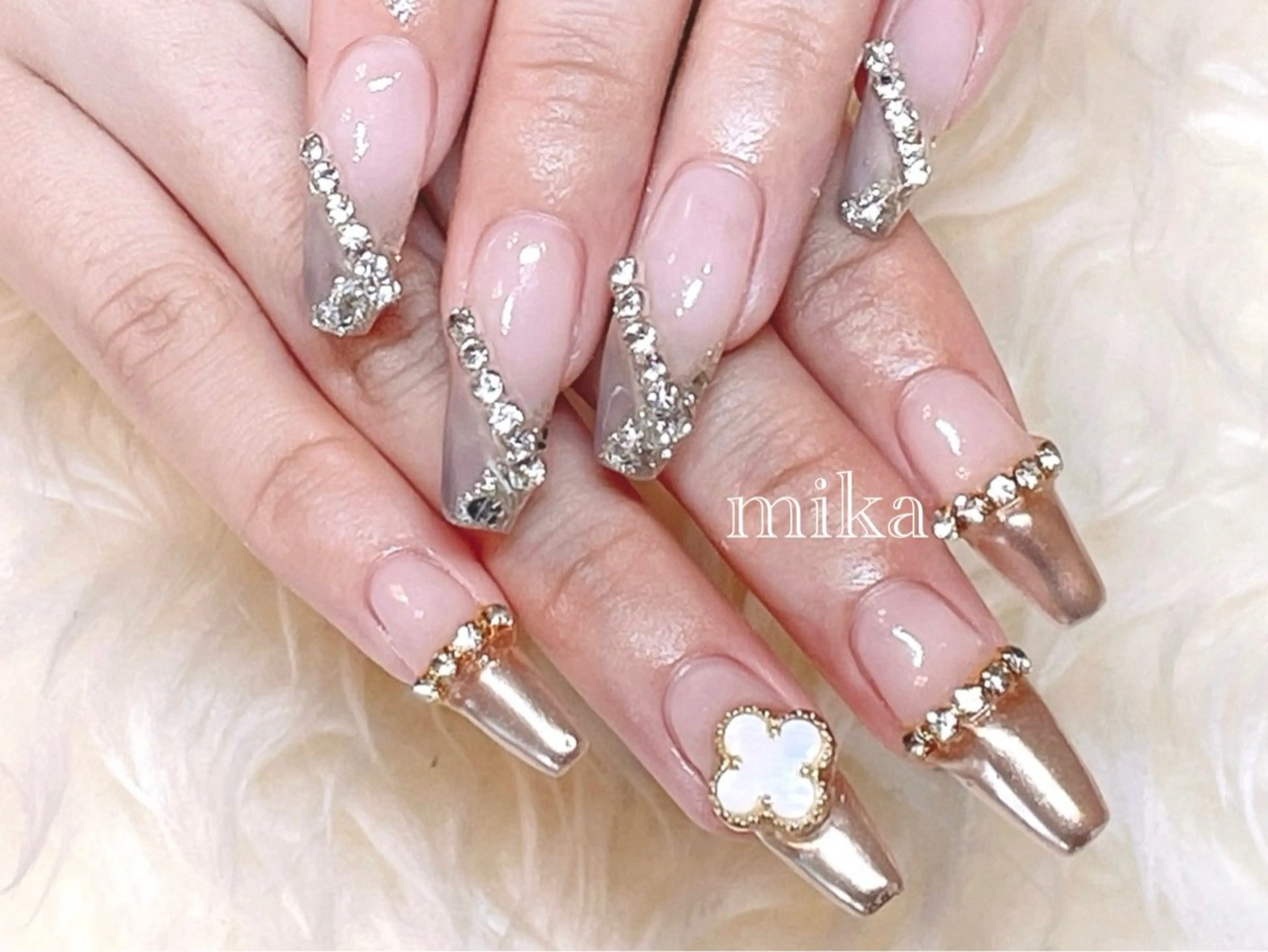 ネイル アートネイル ジェルネイル 韓国ネイル パラジェル スカルプネイル Nail&eye Belireのネイルデザイン