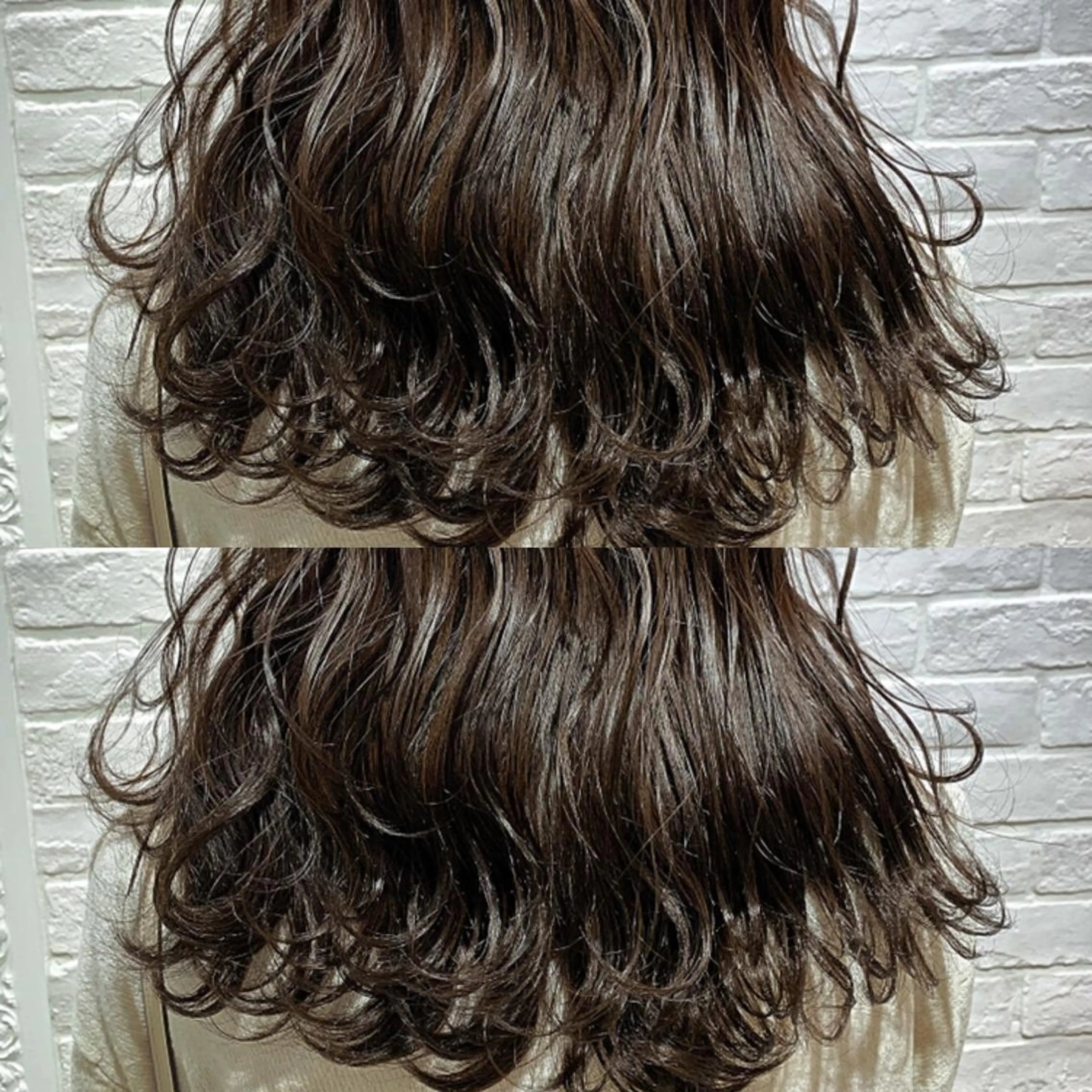 セミロング カラー ❤️ハッシュカット× 髪質改善❤️カイトのヘアスタイル